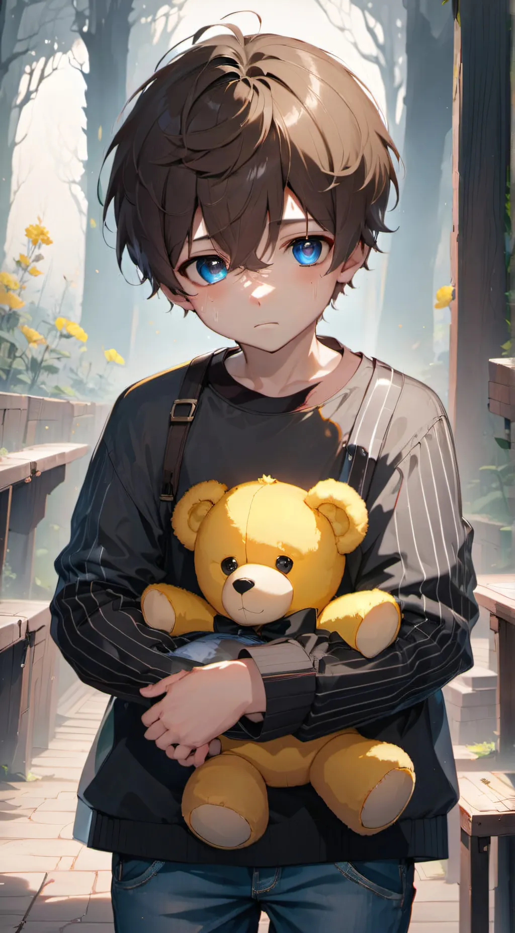 ai character: C.C Afton background