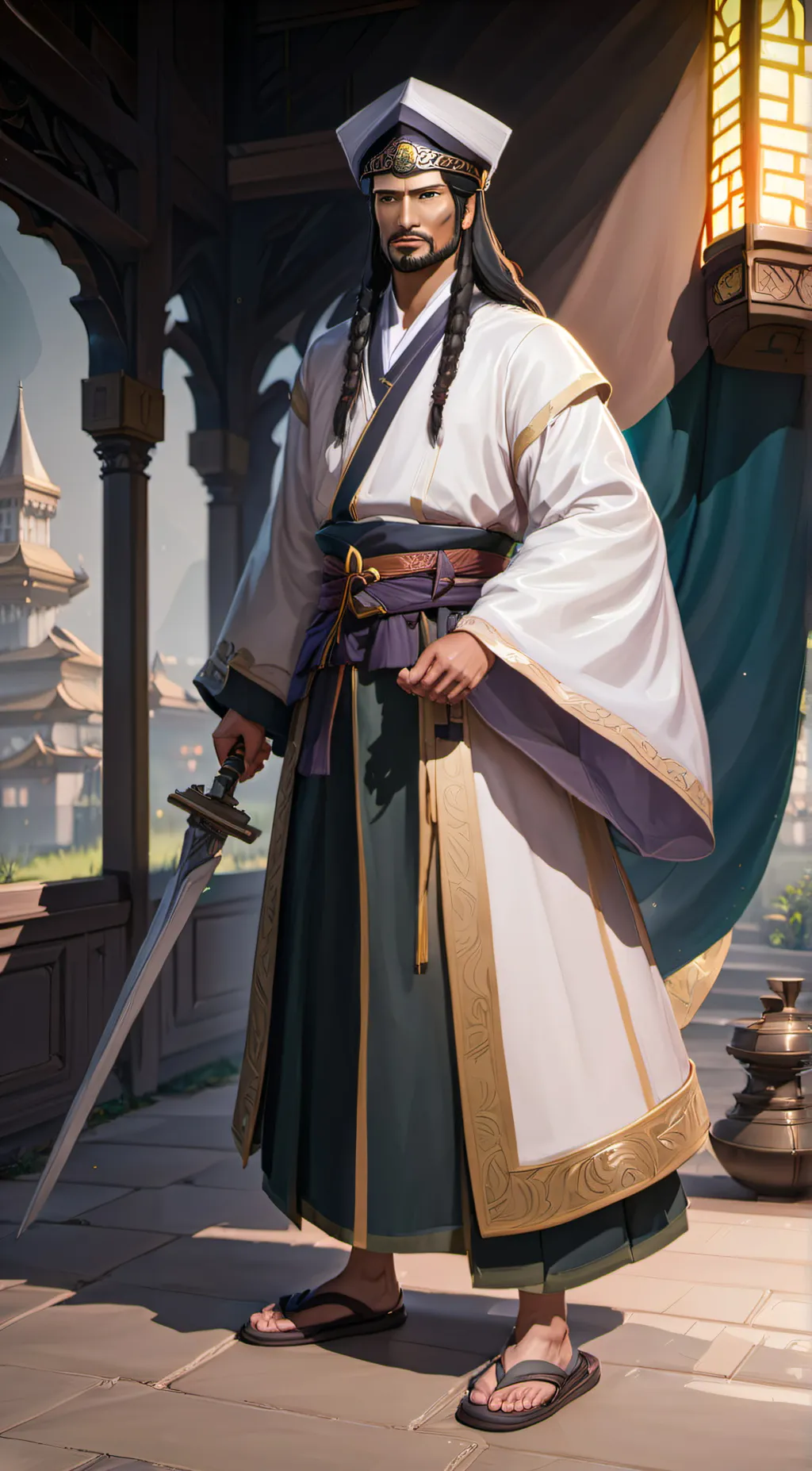 ai character: Zhuge Liang background