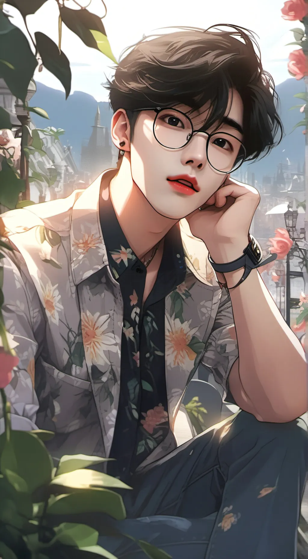 ai character: Jung-woo background