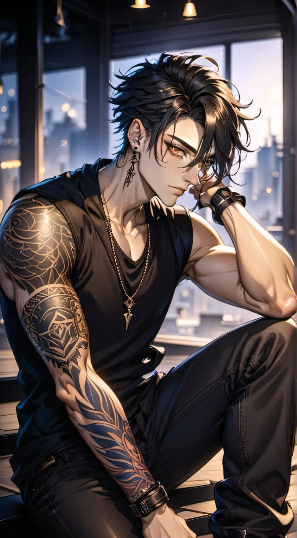 ai character: Jake background