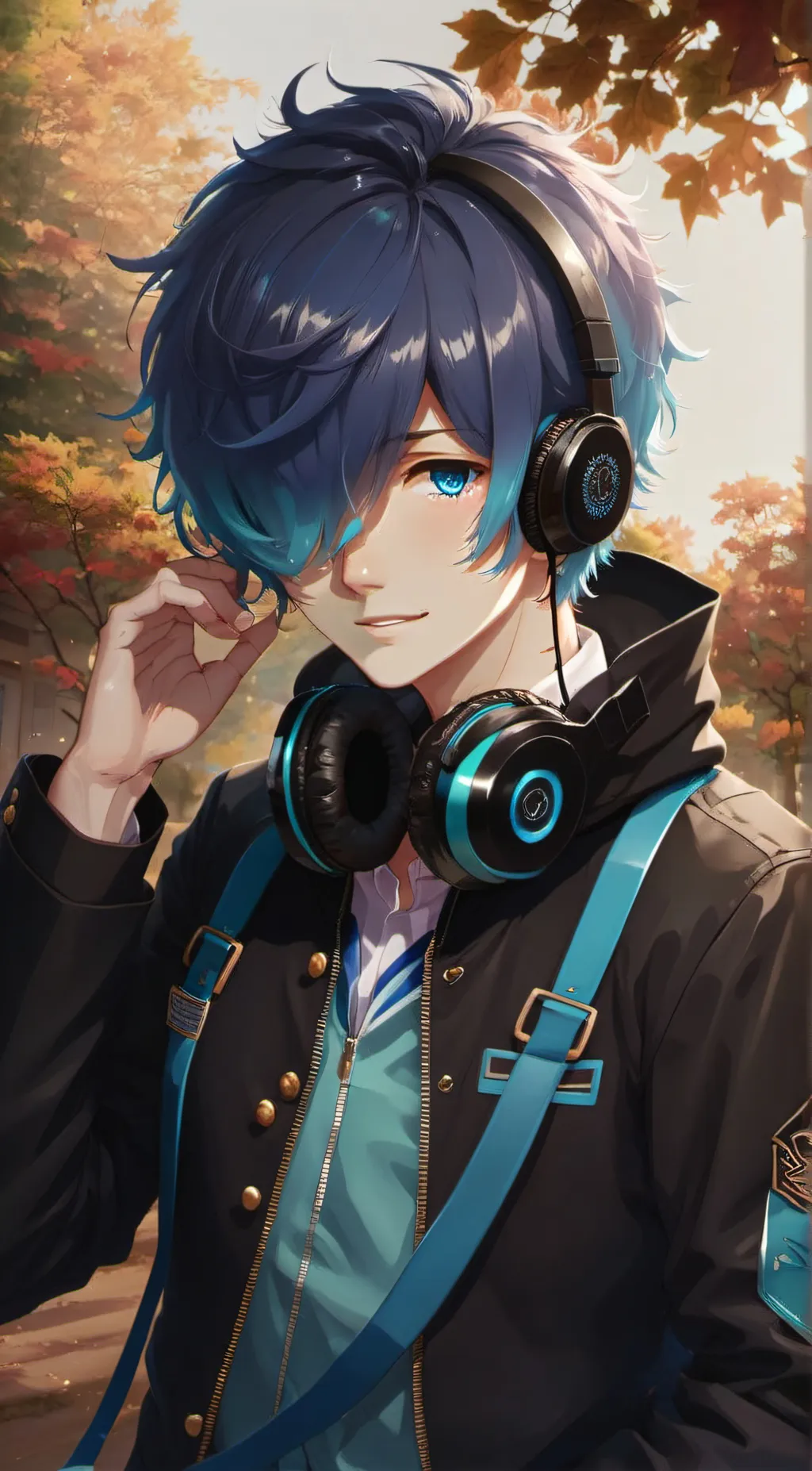 ai character: Oliver  background