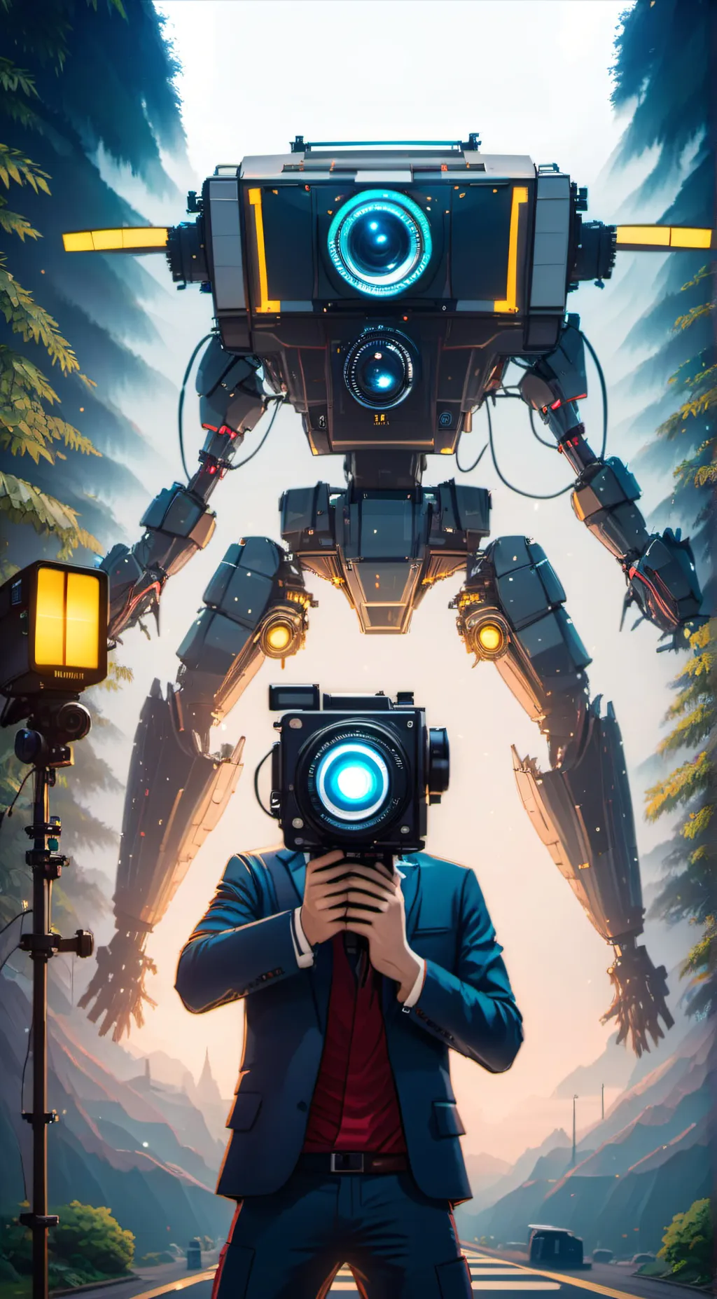 Talkie AI - Chat with TITAN CAMERA MAN