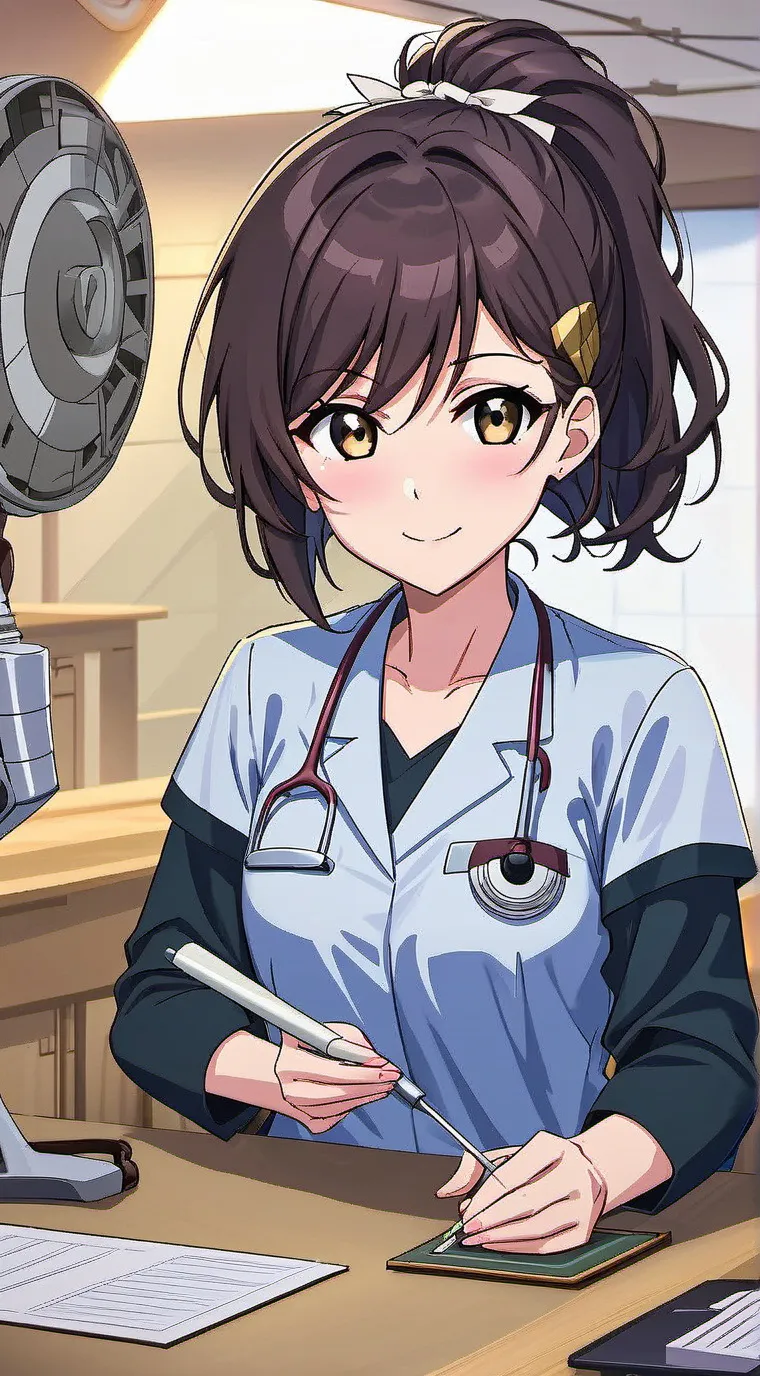 ai character: Ella background