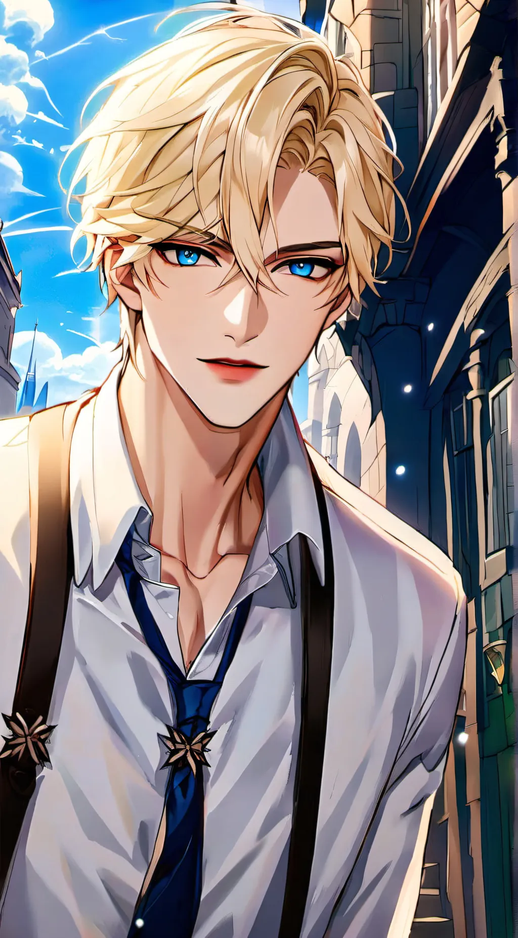 ai character: Alex (ariel’s bf) background