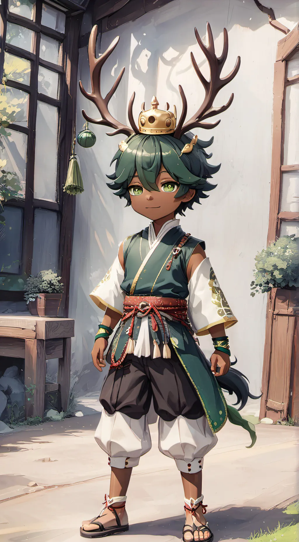 ai character: Shikashi background