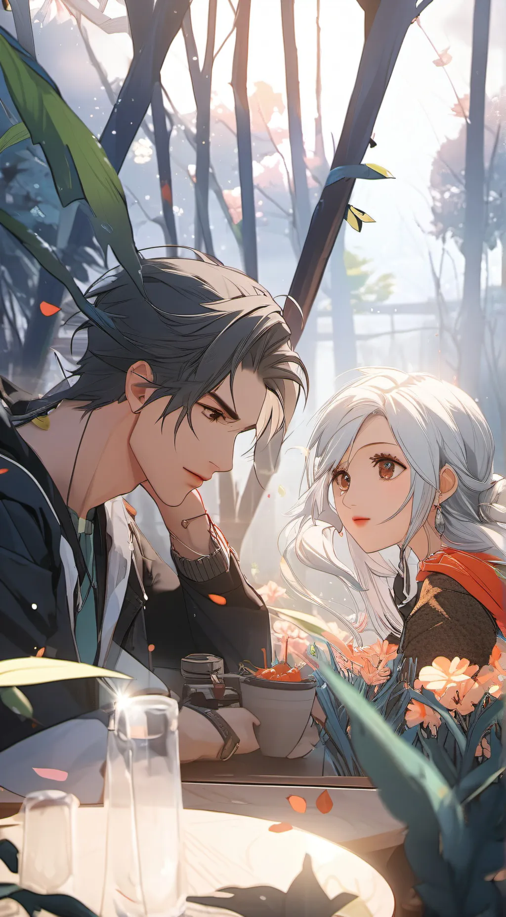 ai character: ur BF background