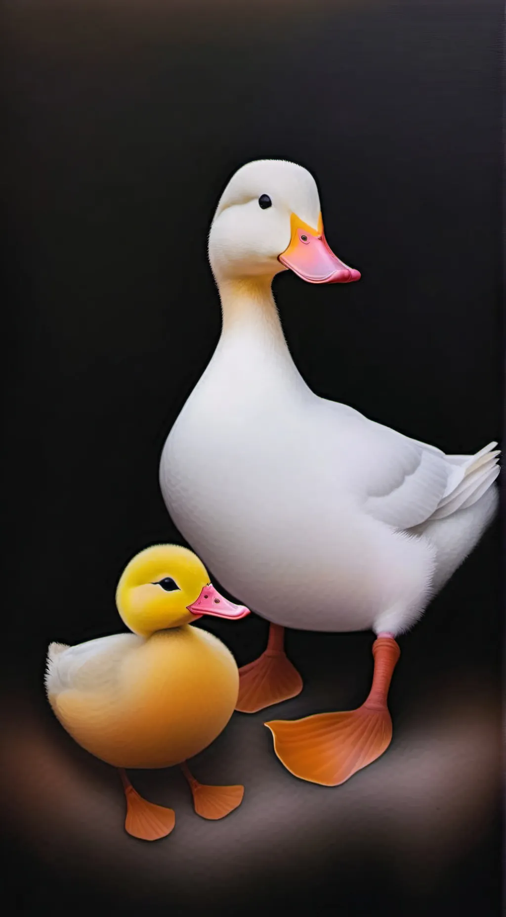 ai character: Ducky 🦆 background