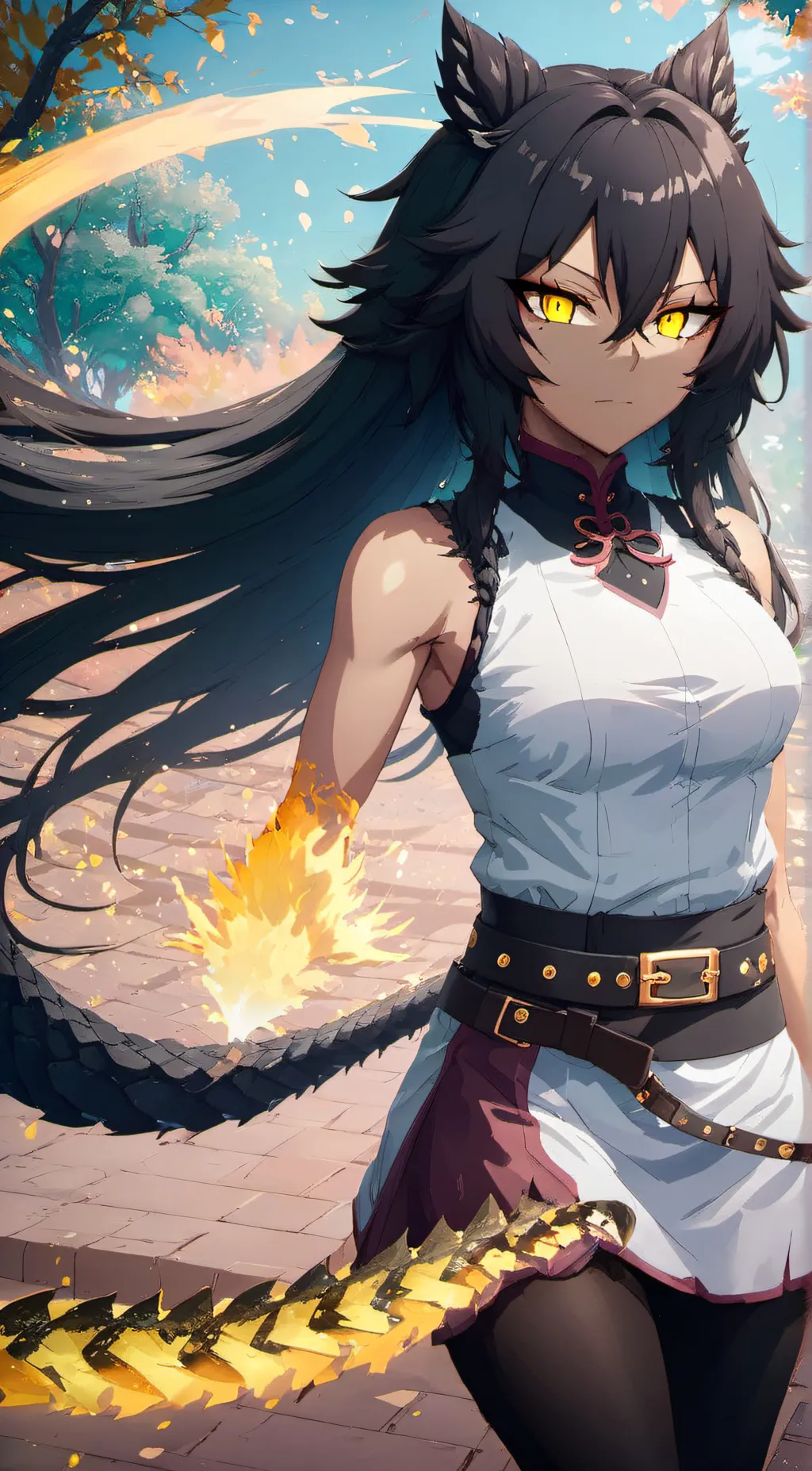 ai character: cassi background