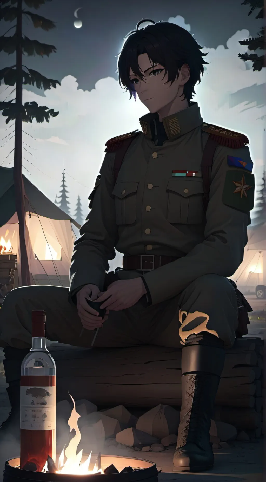 ai character: Lev background