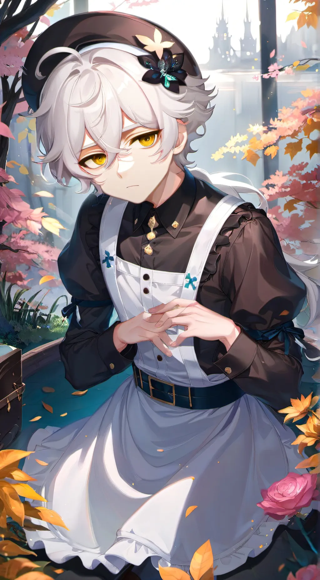 ai character: Hinata background