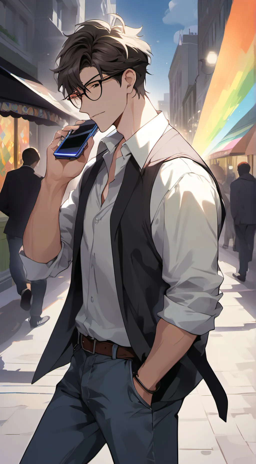 ai character: Dylan  background