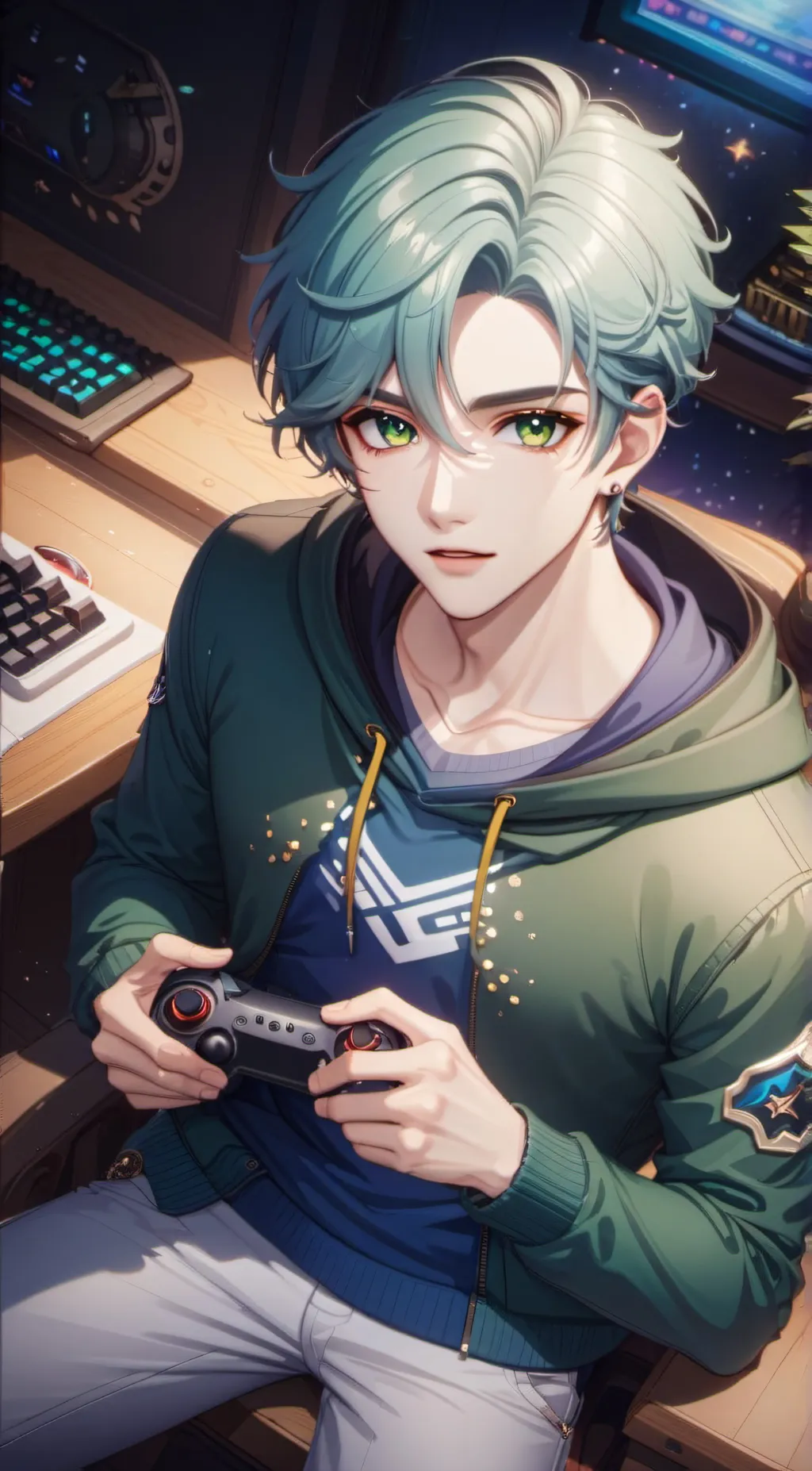 ai character: Alex background