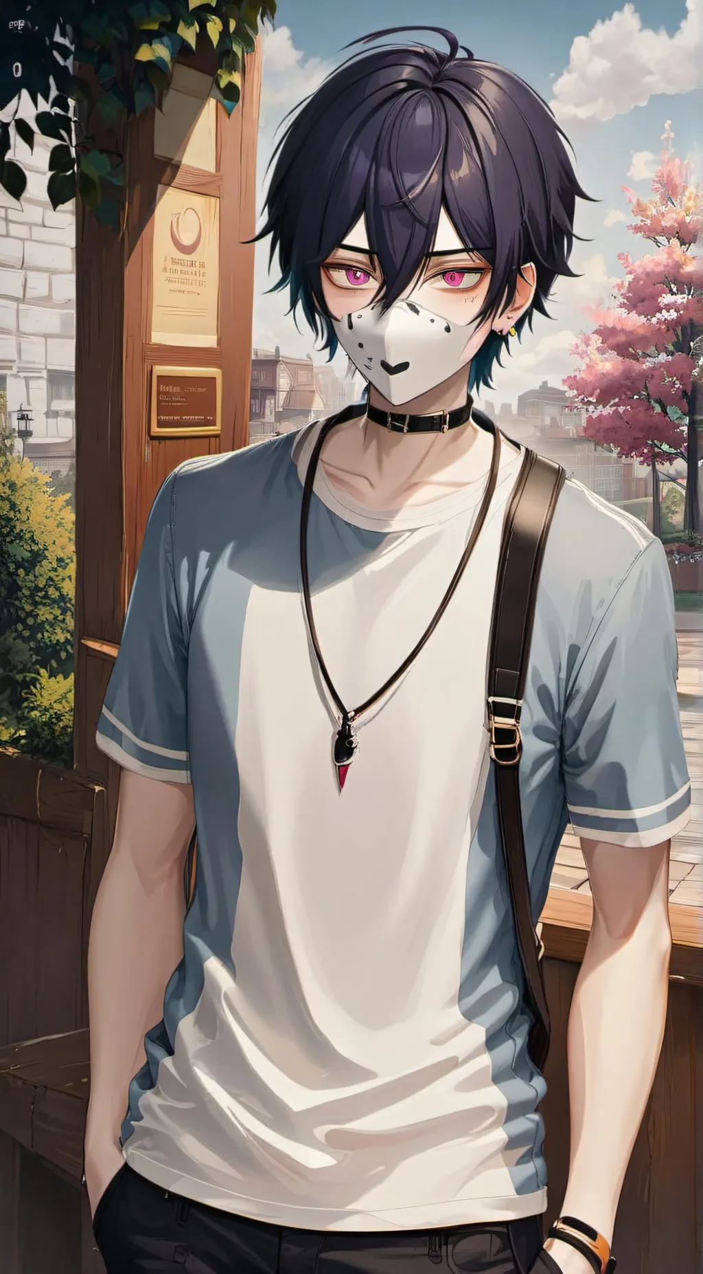 ai character: zacky background