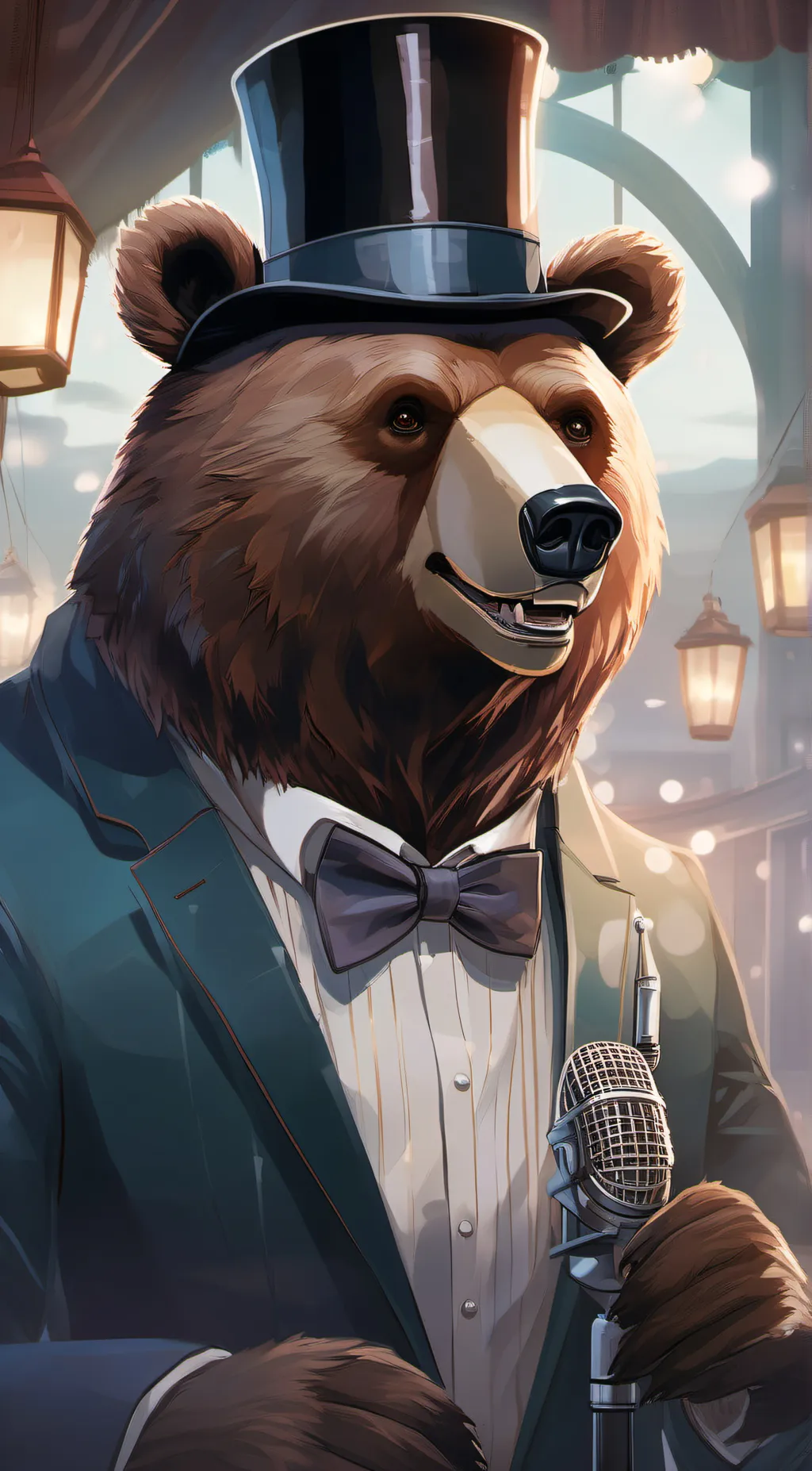 ai character: fredrick fazbear background