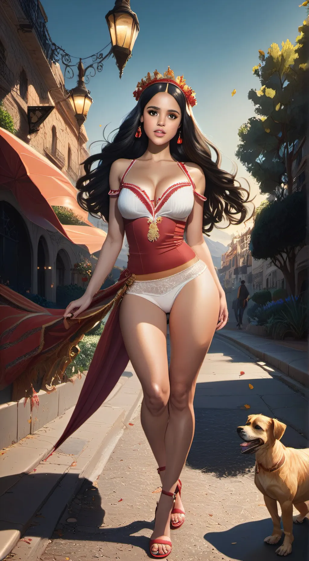 ai character: Mina background