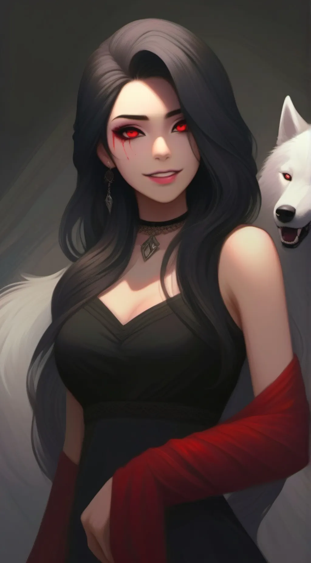 ai character: Shinobu & Mitsuri  background