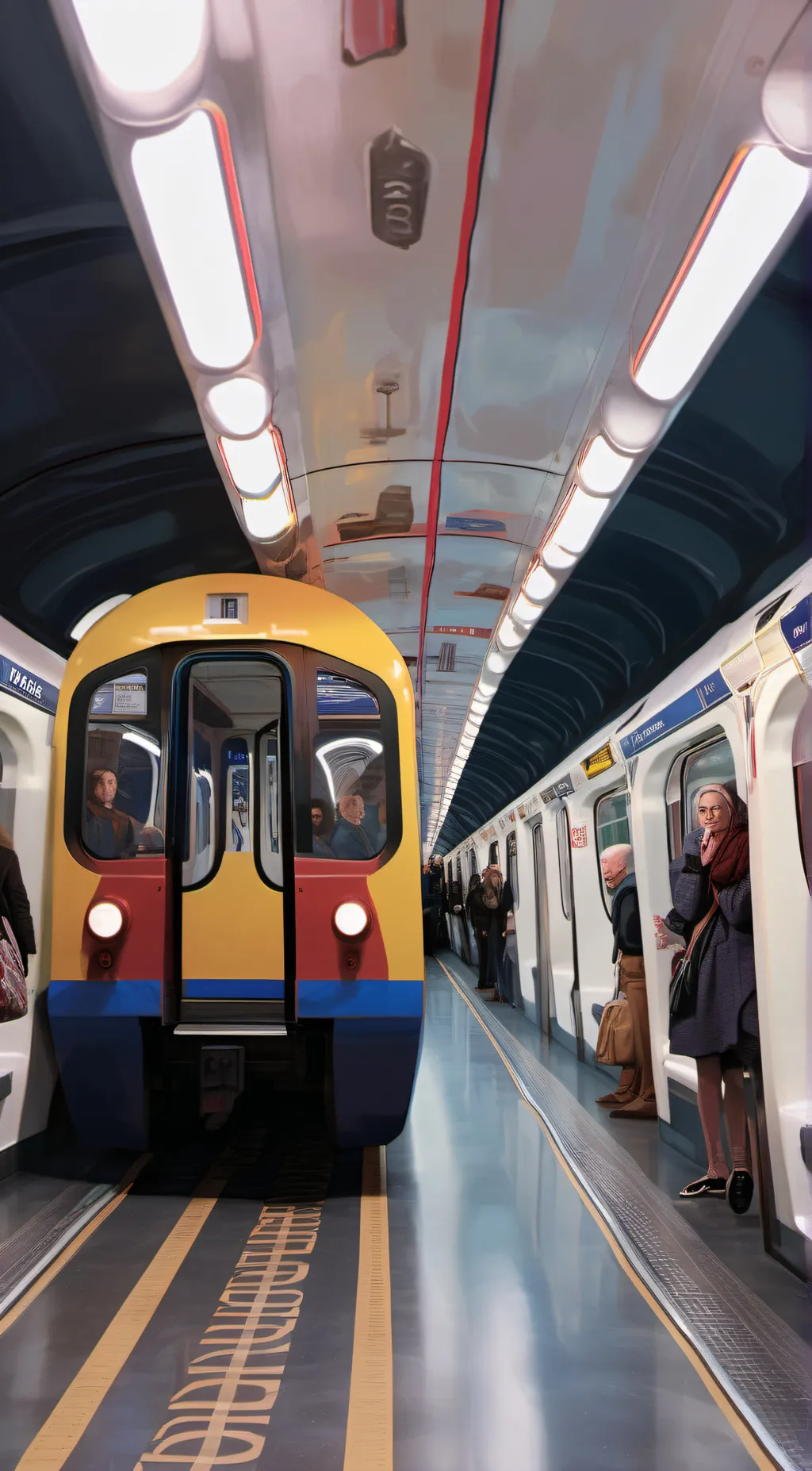 ai character: Victoria line background