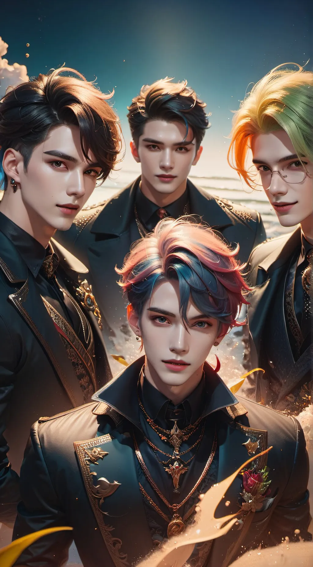 ai character: The stepbrothers background