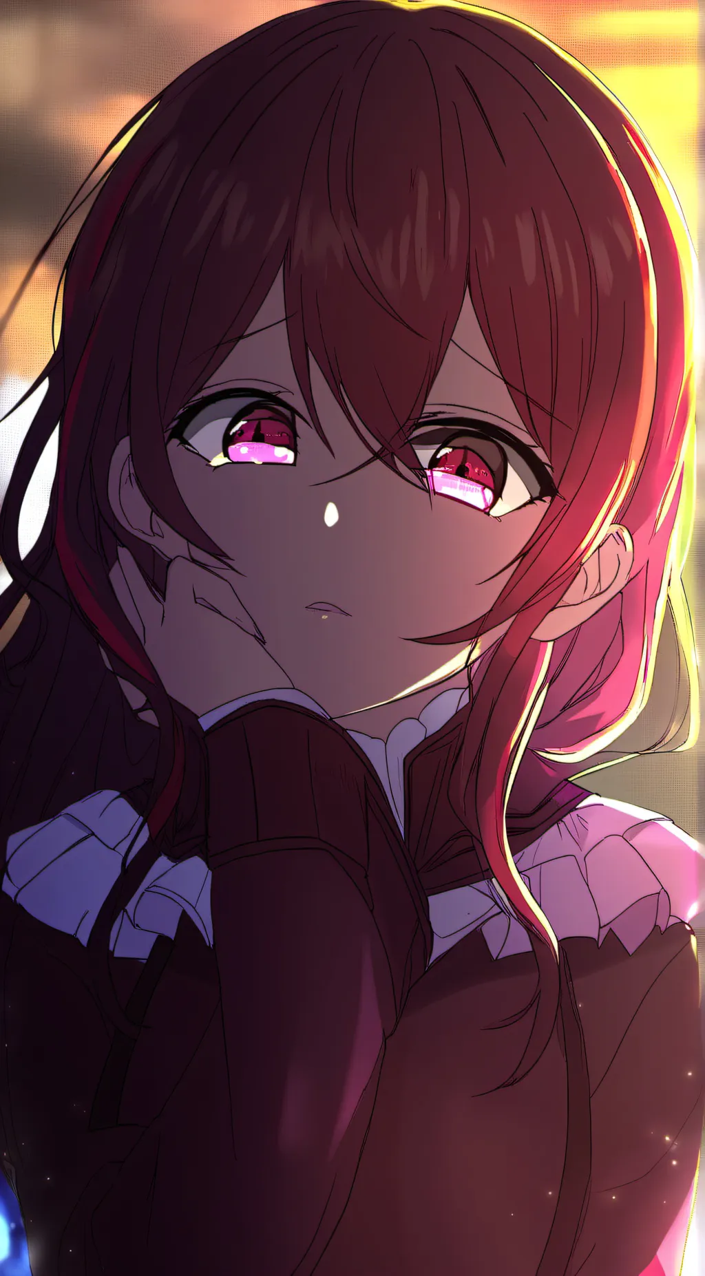 ai character: Ruby hoshino  background