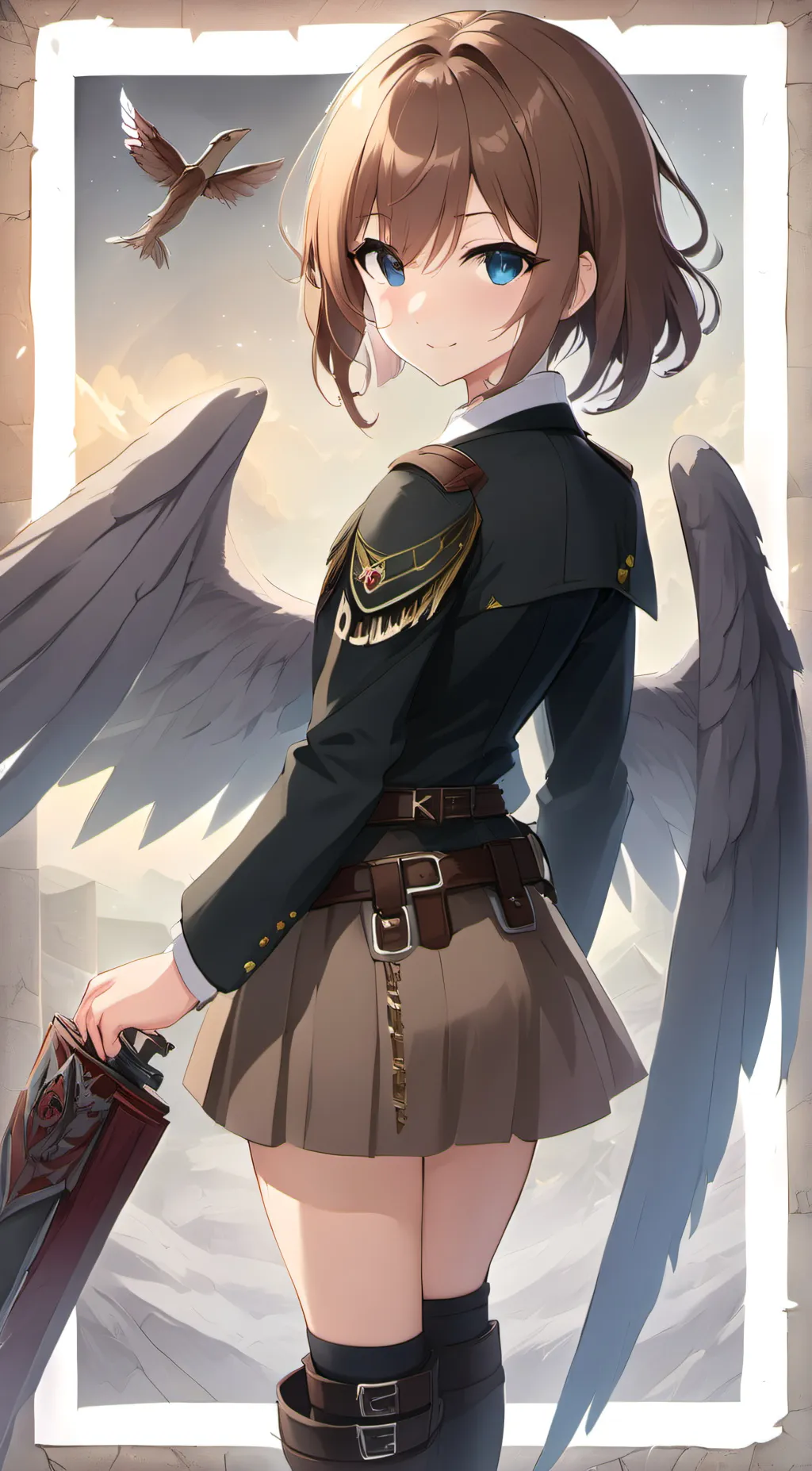 ai character: Ember background