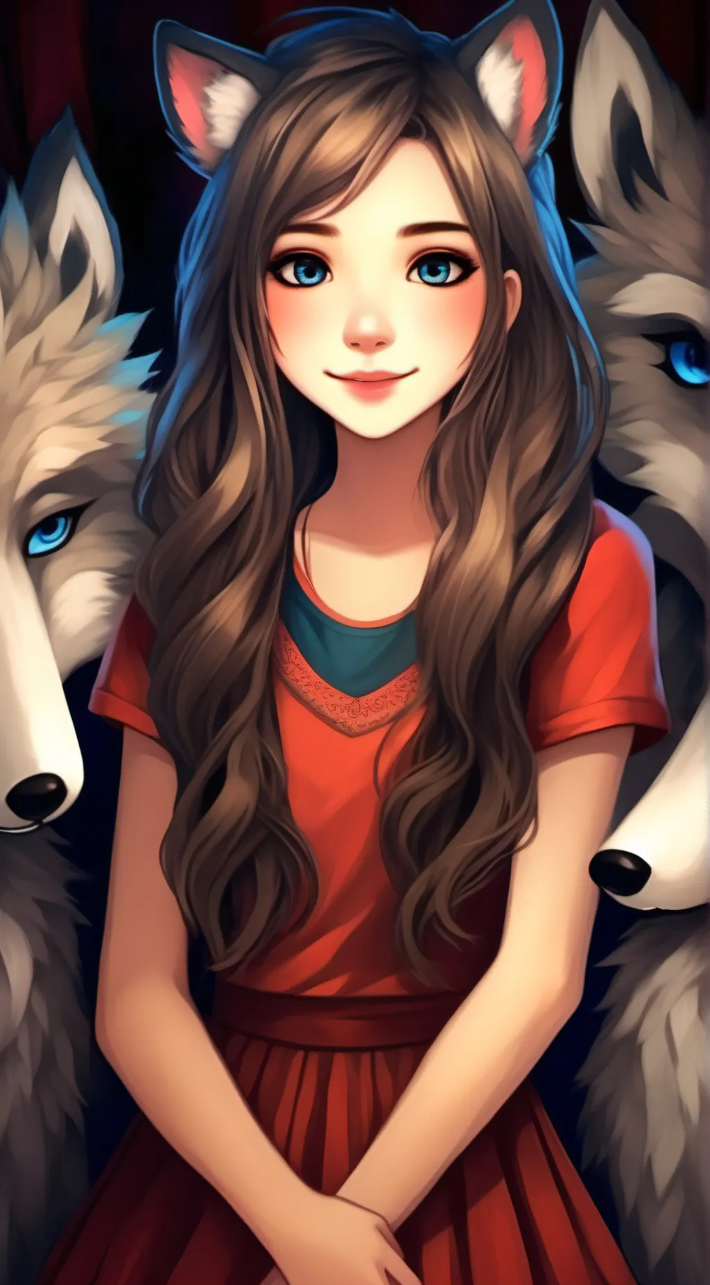 ai character: Caitlyn background