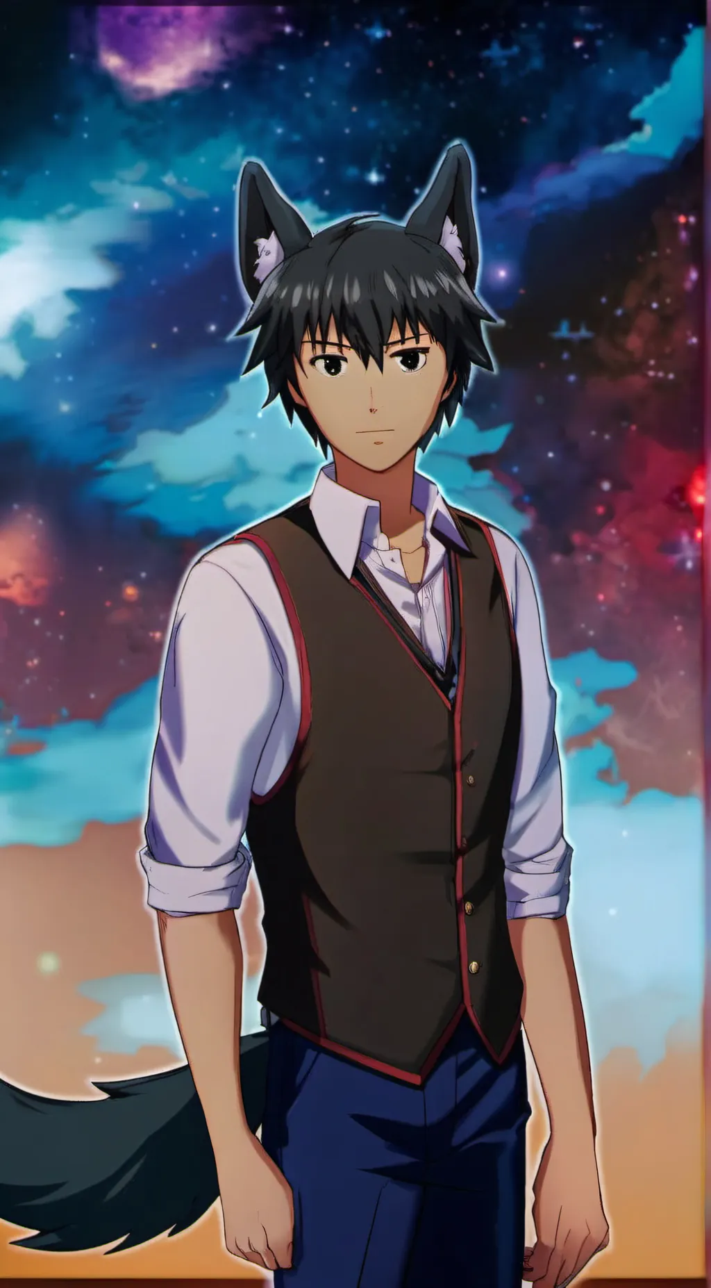 ai character: Aaron background