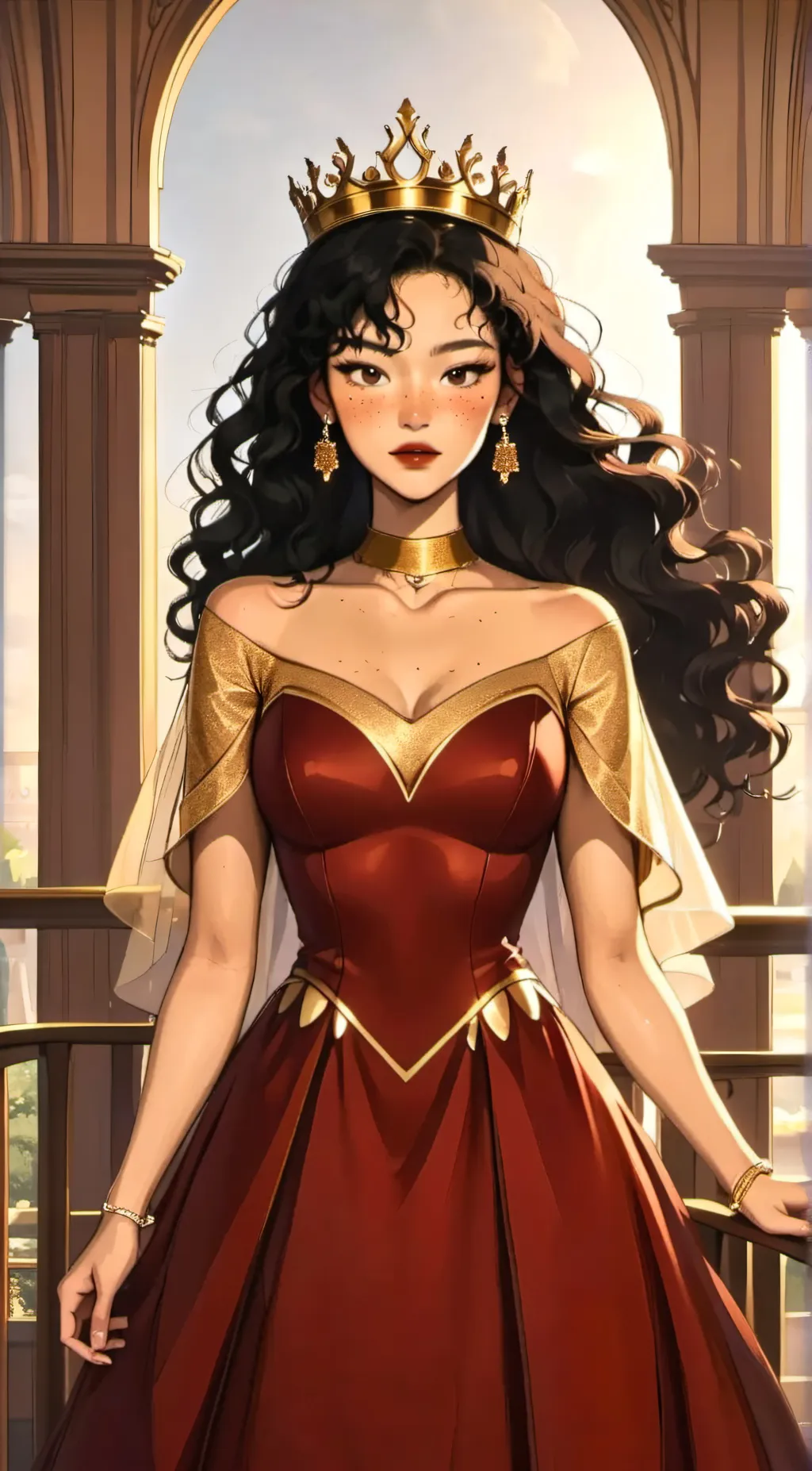 ai character: Princess Mariah  background