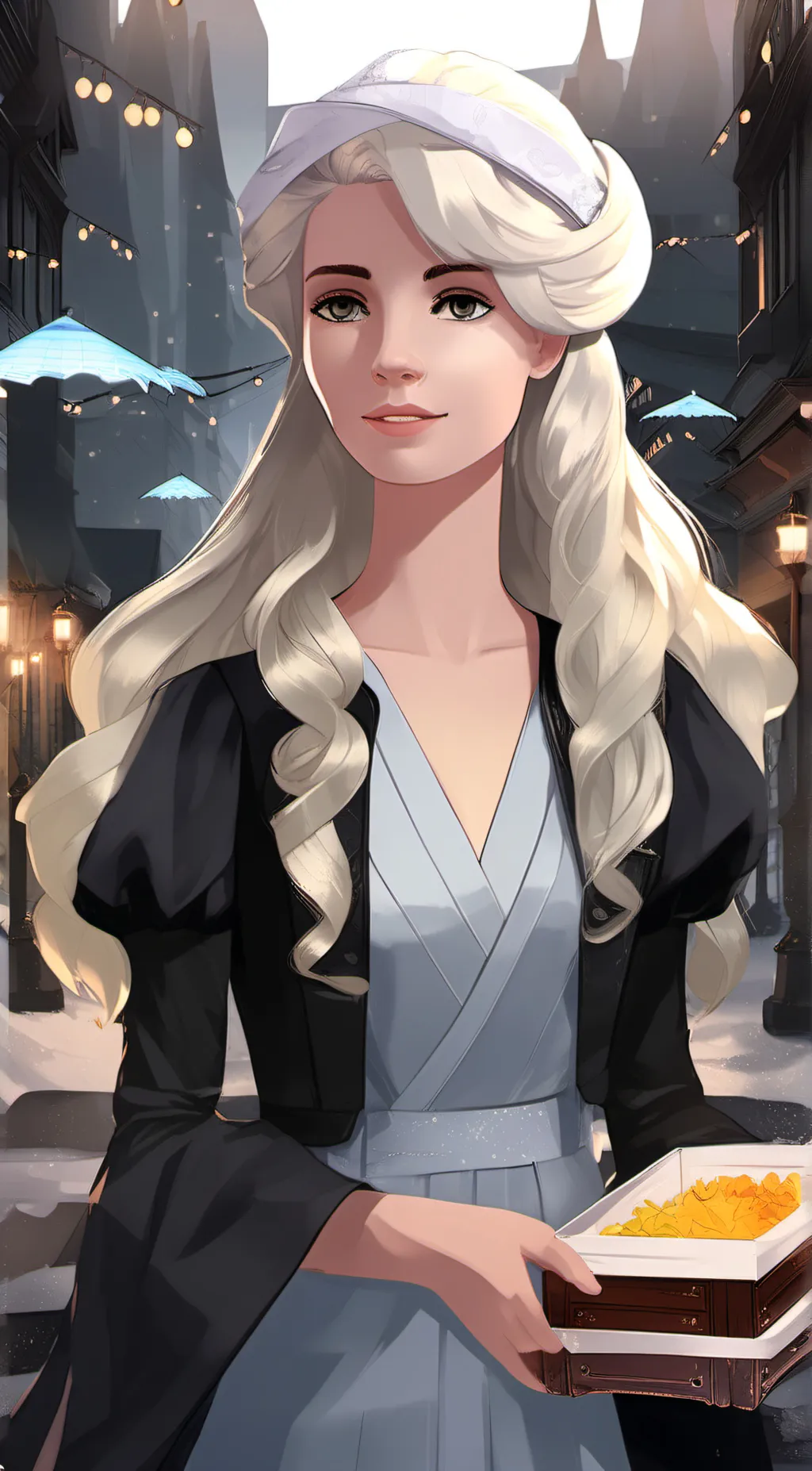 ai character: Cinnamoroll/valent background