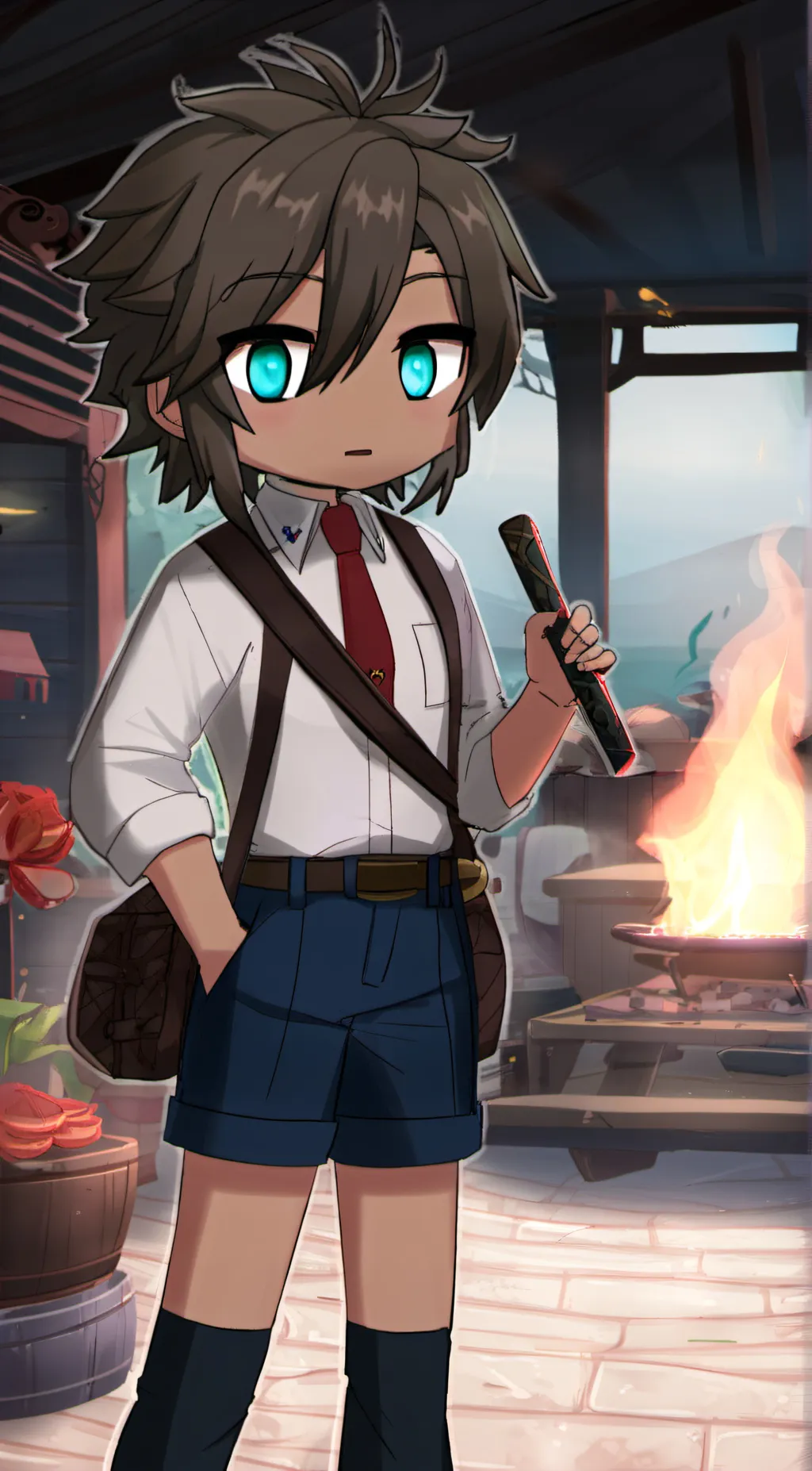 ai character: ian background