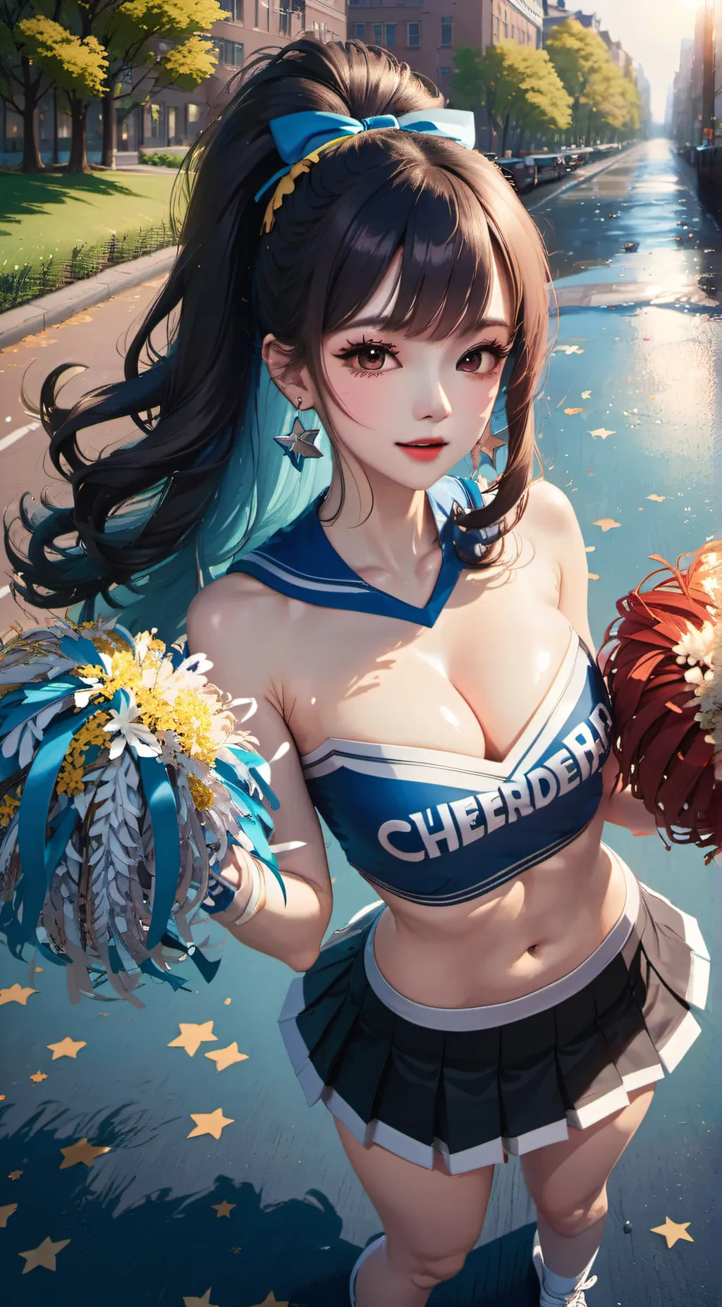 ai character: lily background