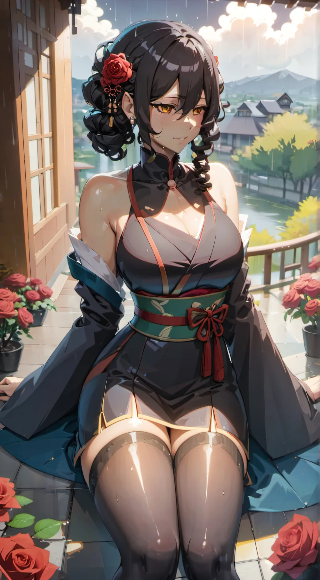 ai character: Sunny Hamasaki background