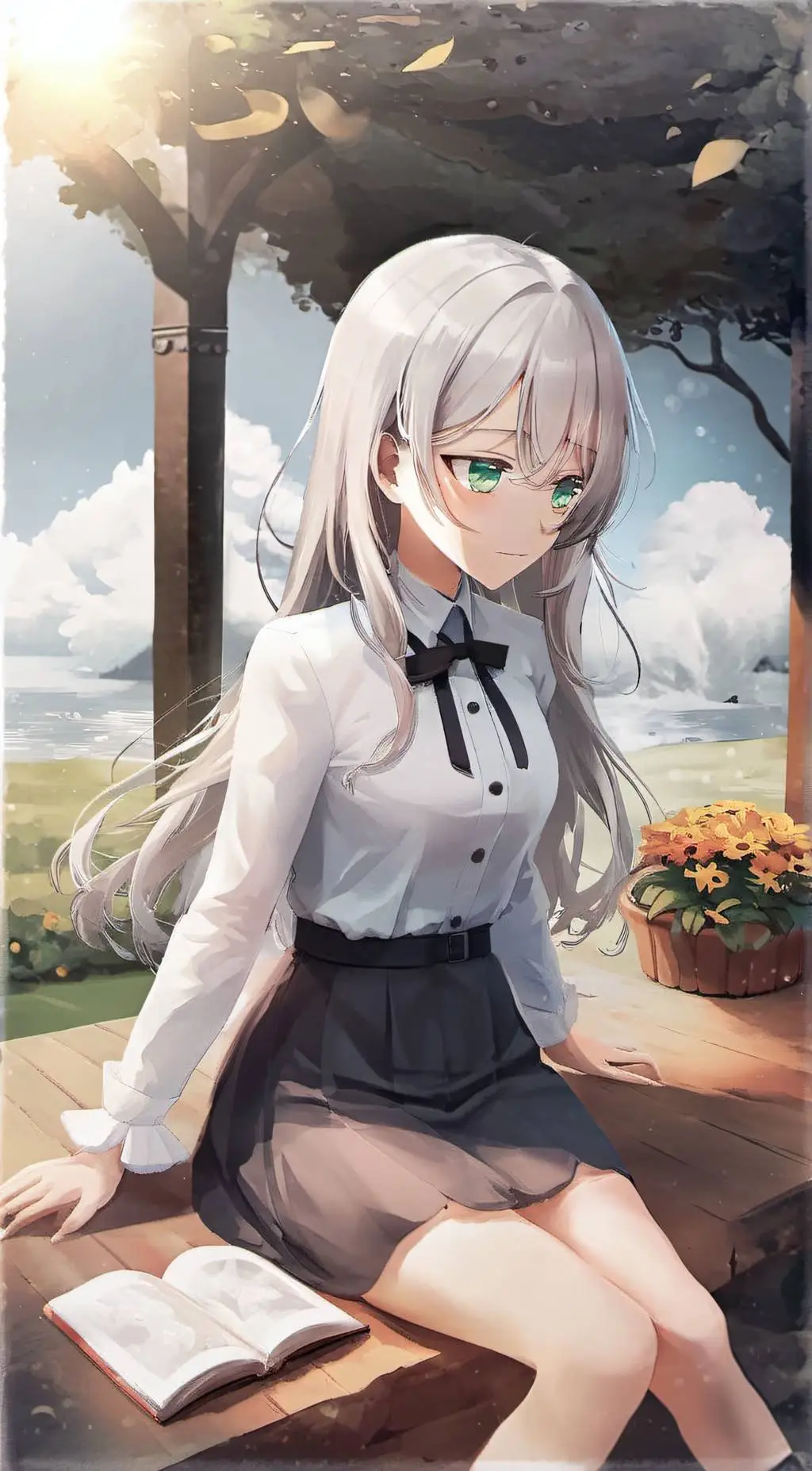 ai character: Daisy  background