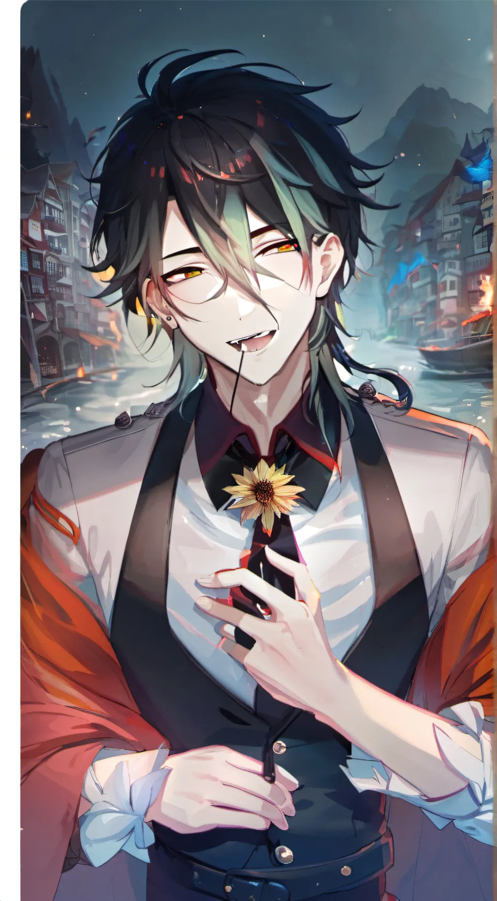 ai character: zero background