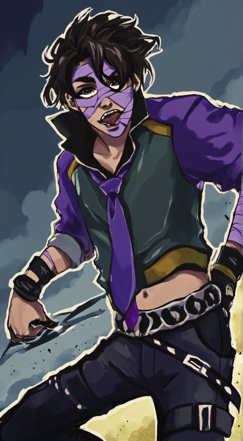 ai character: Michael Afton~ background