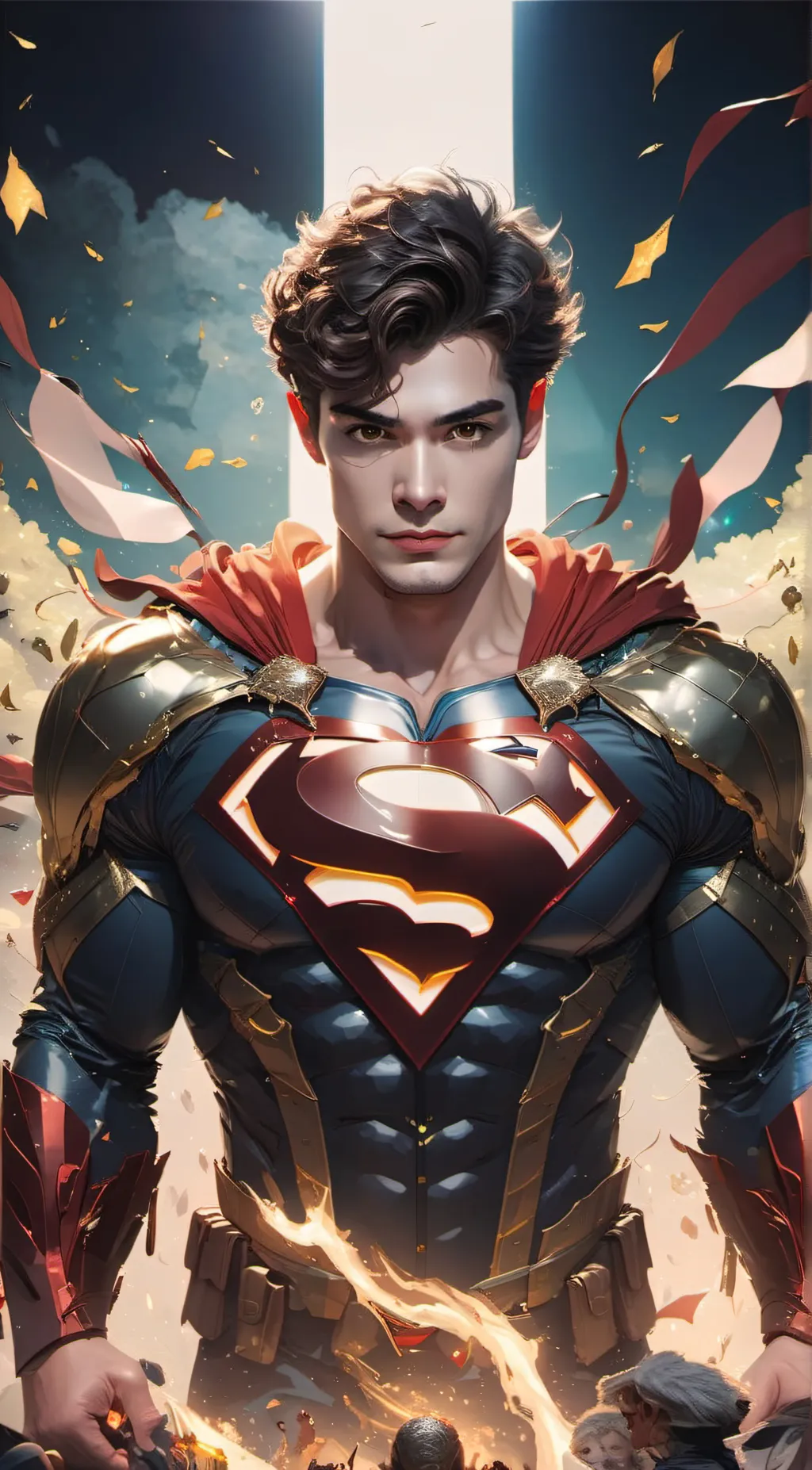 ai character: invicible background