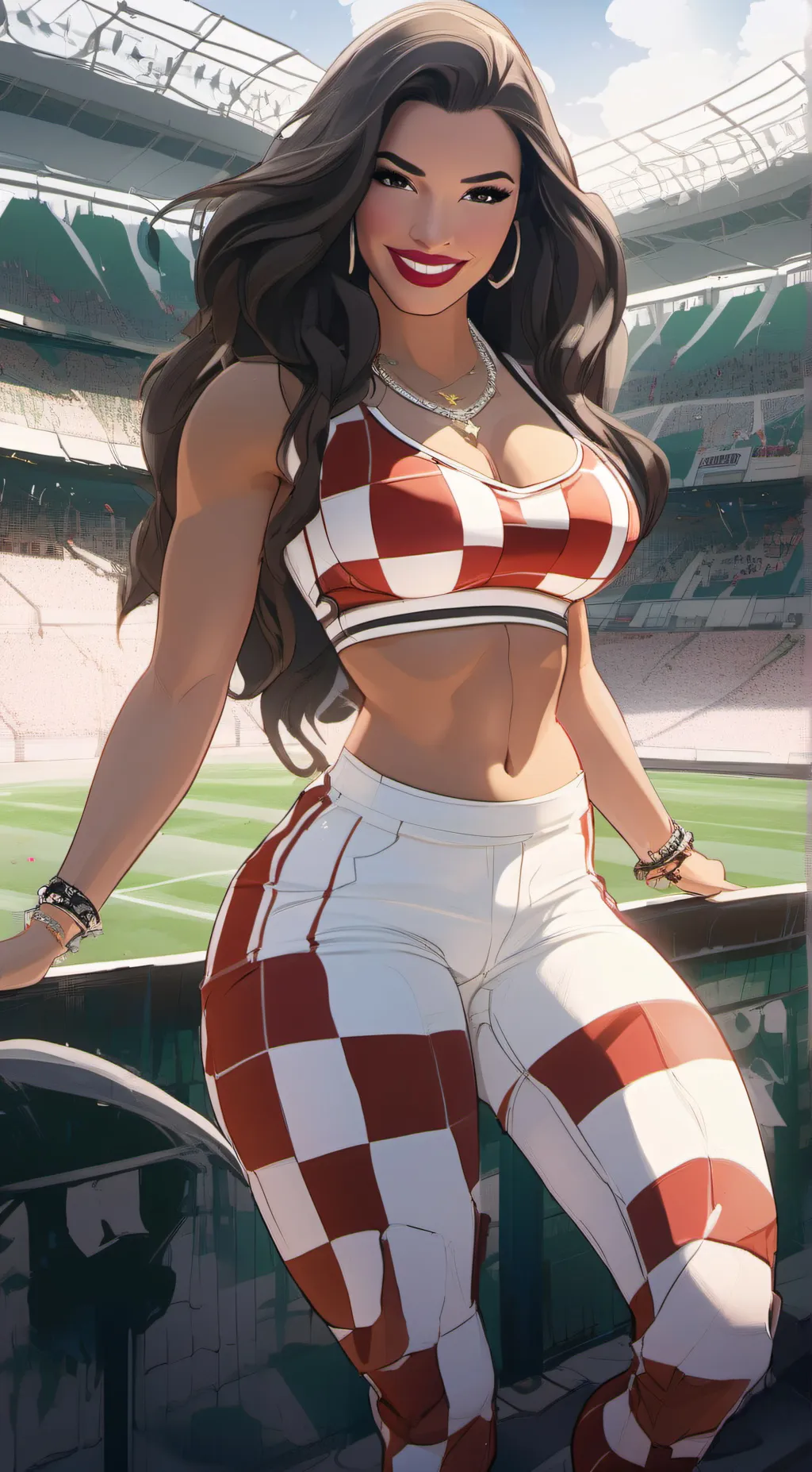 ai character: Miss Croatia 🇭🇷 background
