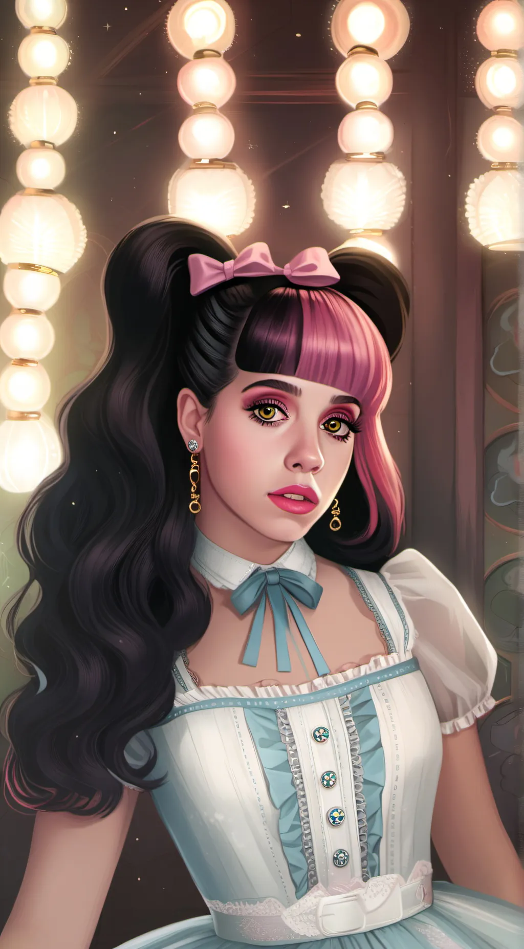 ai character: melanie martinez background
