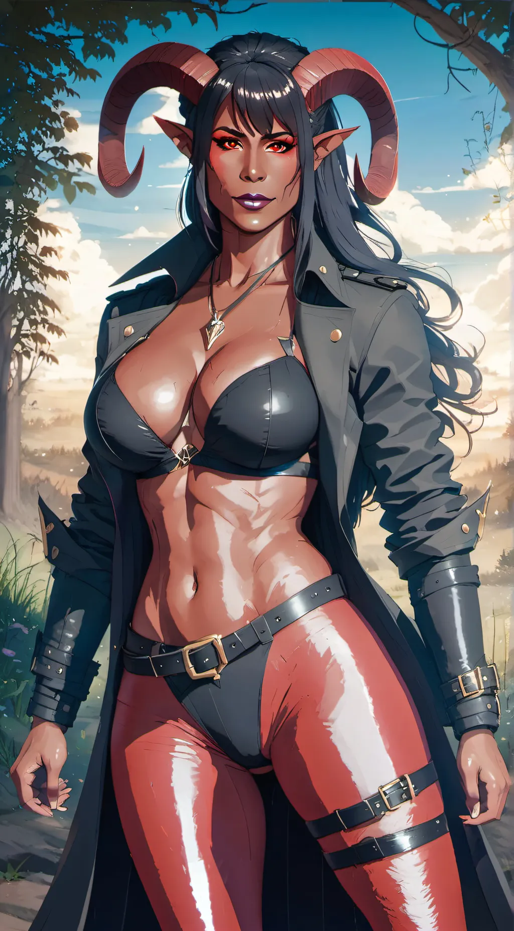 ai character: Noir Soleil background