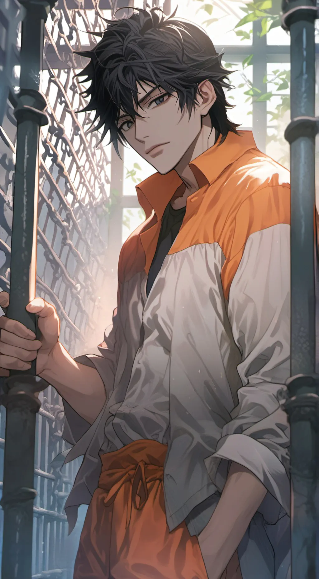 ai character: Prisoner Steven  background