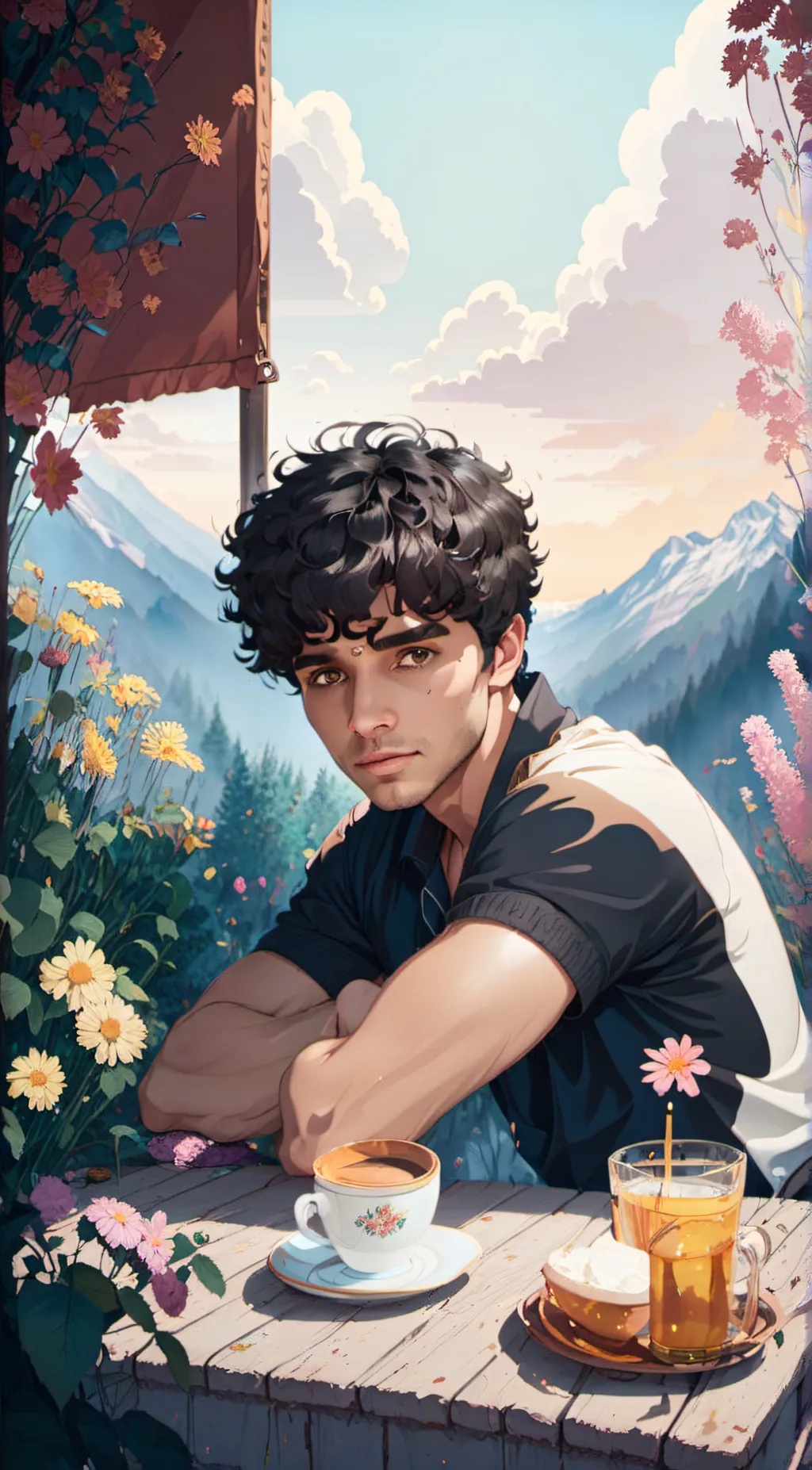 ai character: Kip background