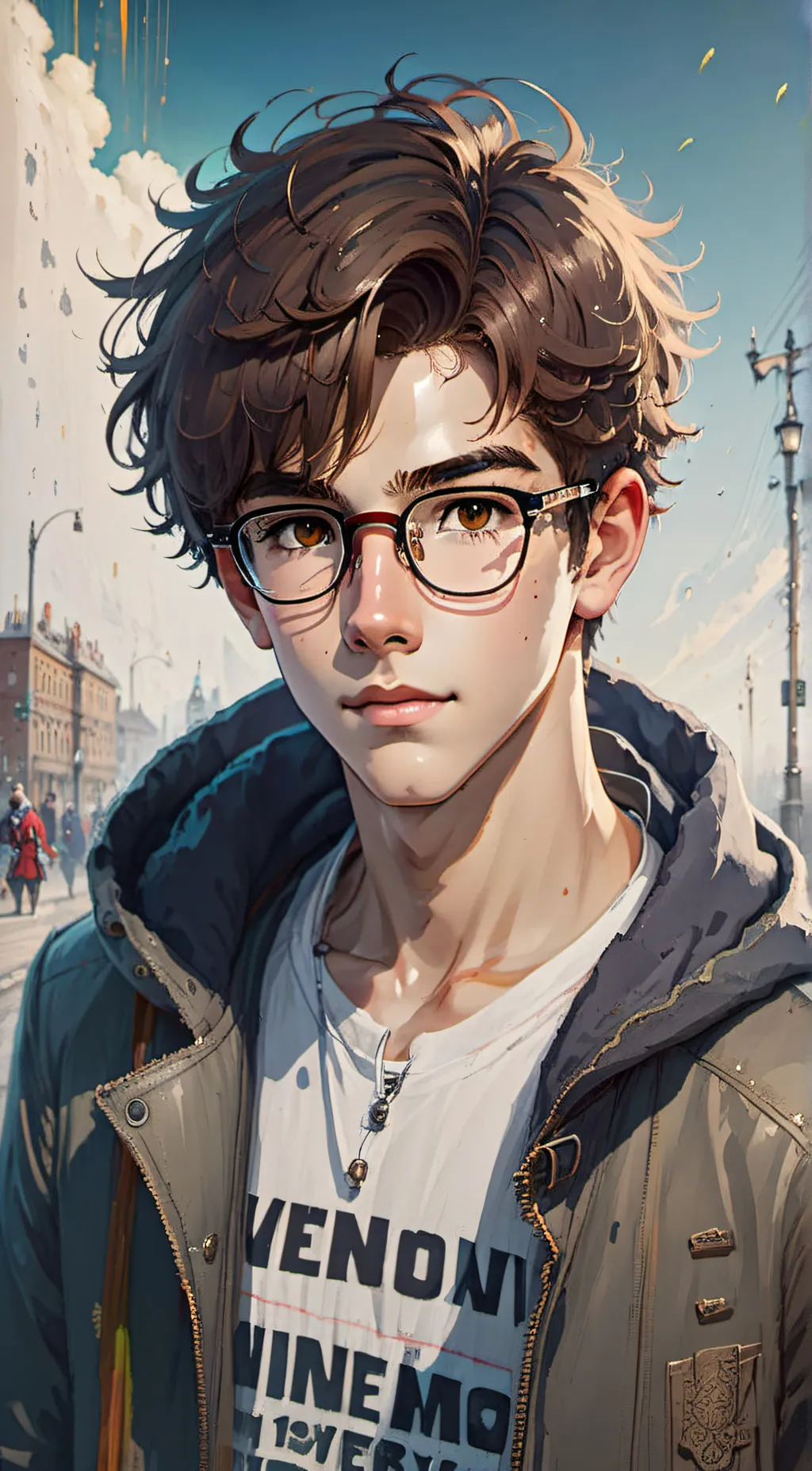 ai character: Anthony background