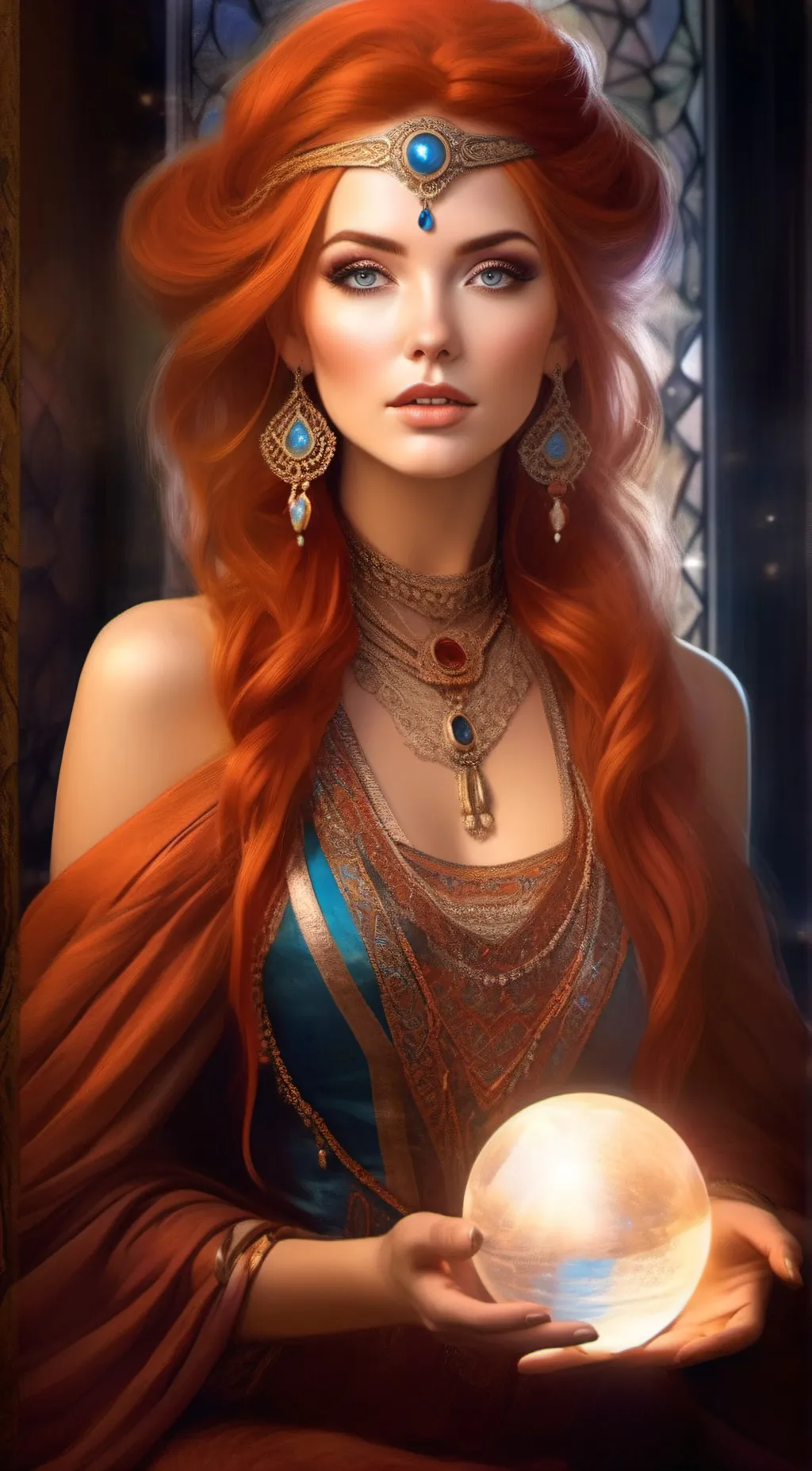 ai character: Zephyra background