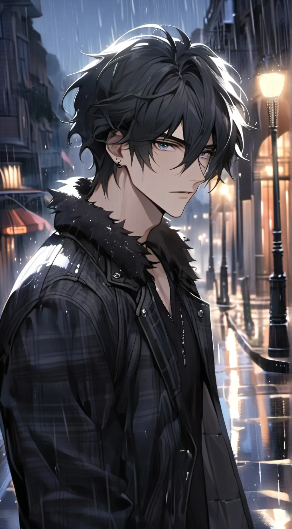 ai character: Xavier  background