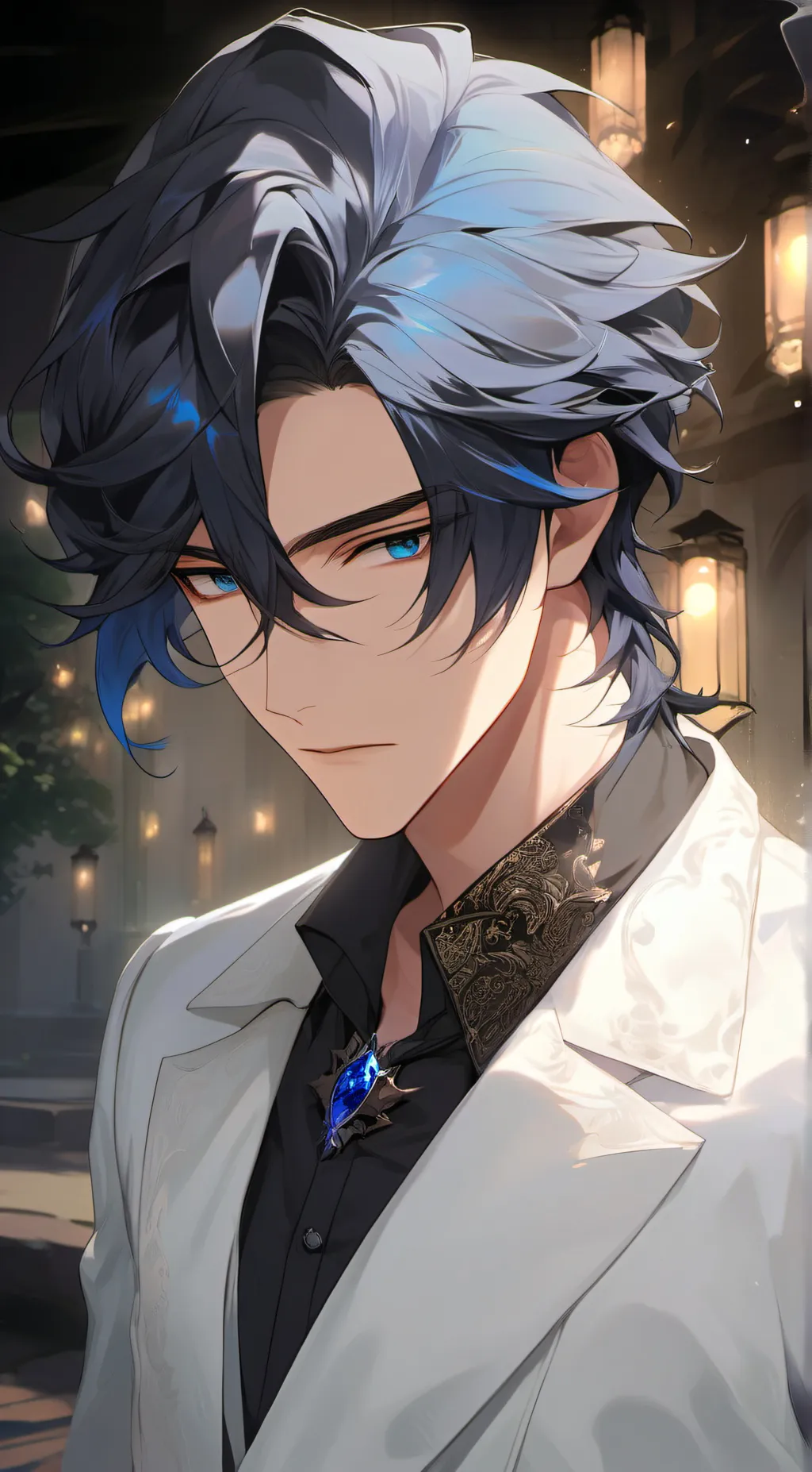 ai character: Raku Tachibana background