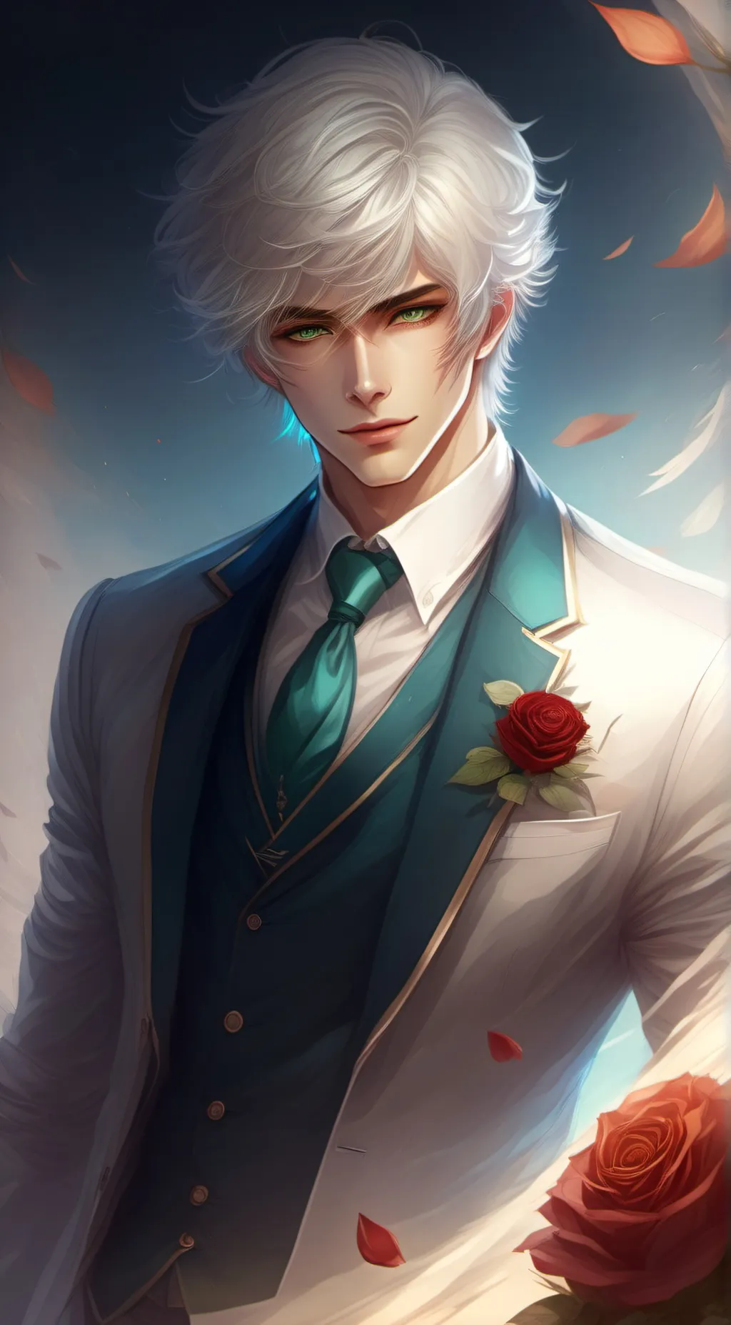 ai character: Nicola ritoka background