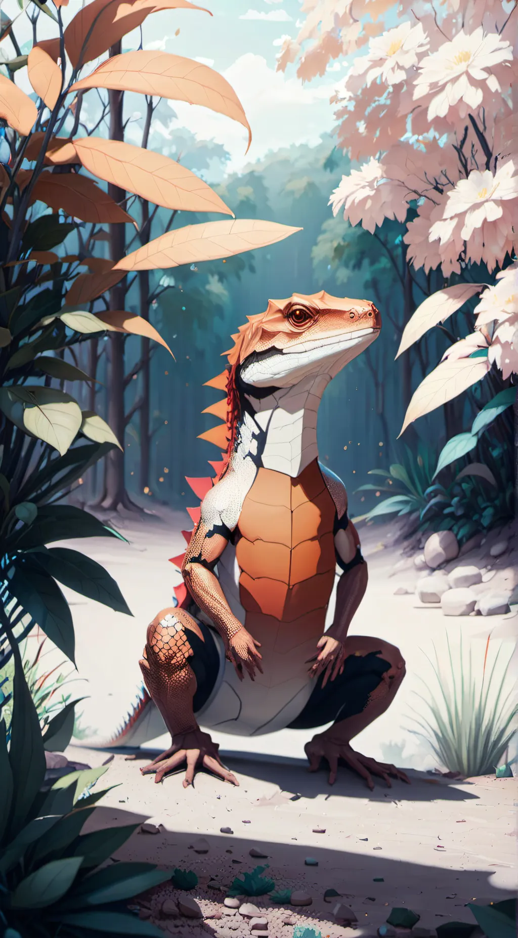 ai character: Mha background