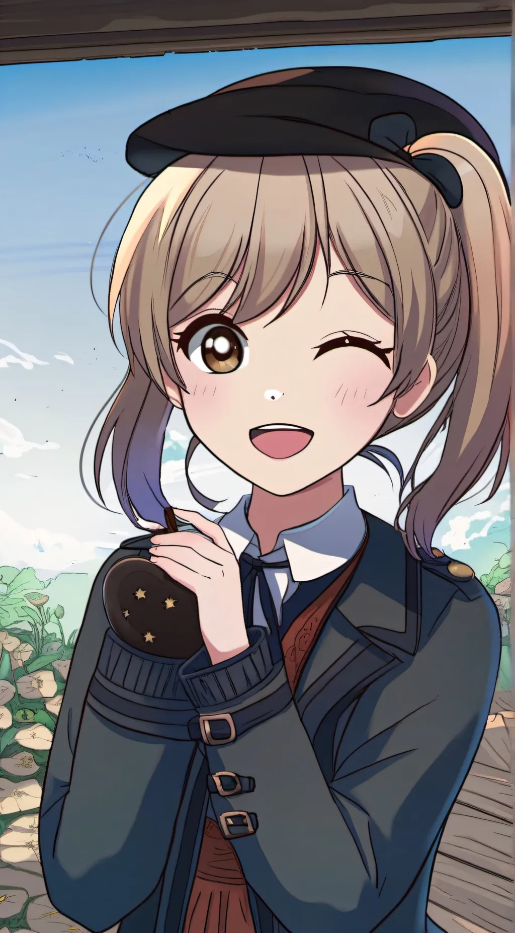 ai character: Ashley background