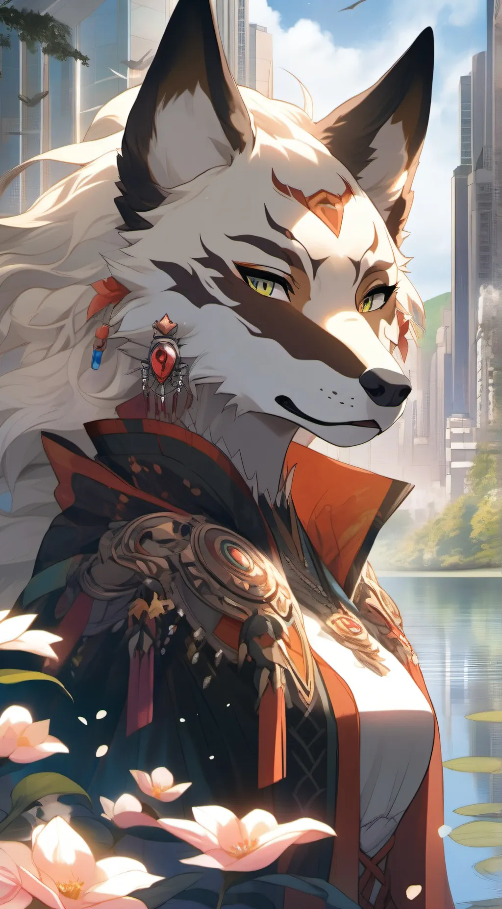 ai character: Miko background