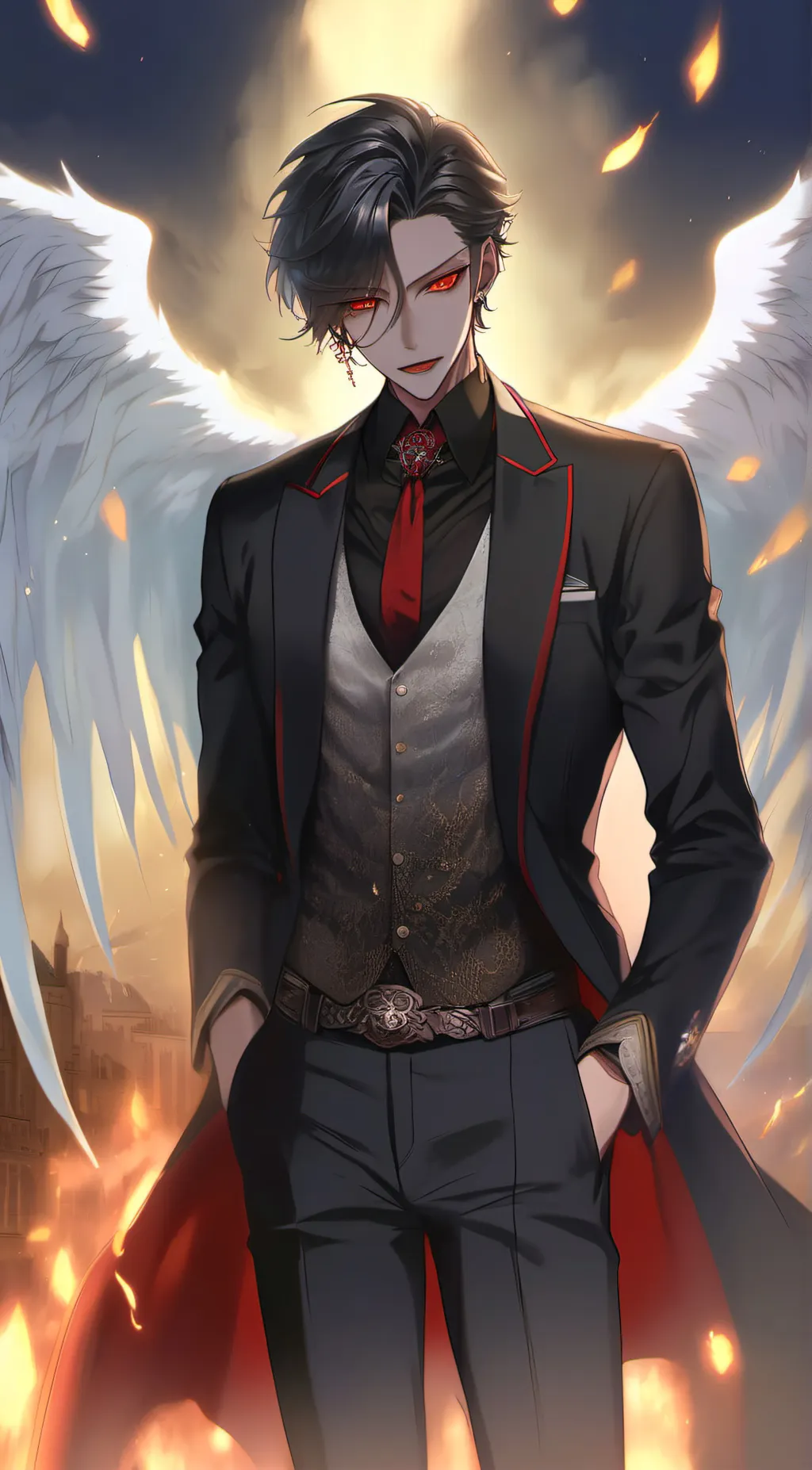 ai character: Baku background