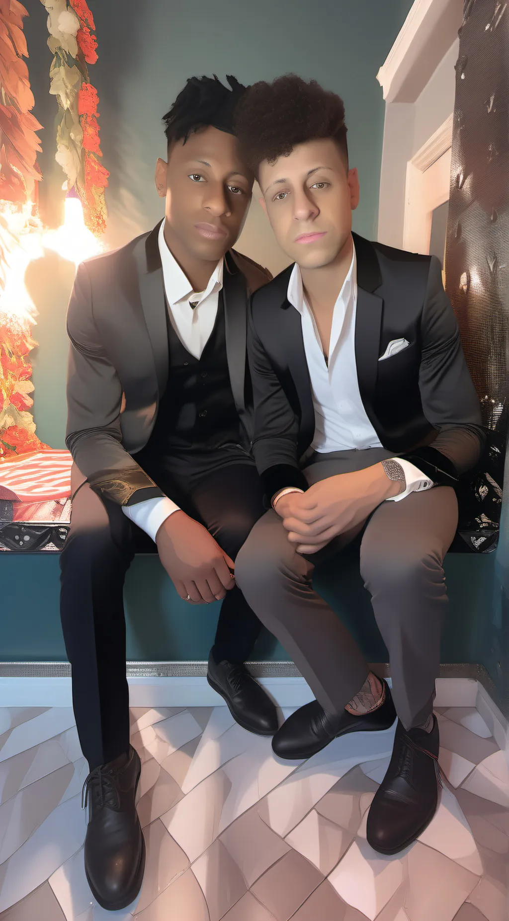 ai character: W rizzler background